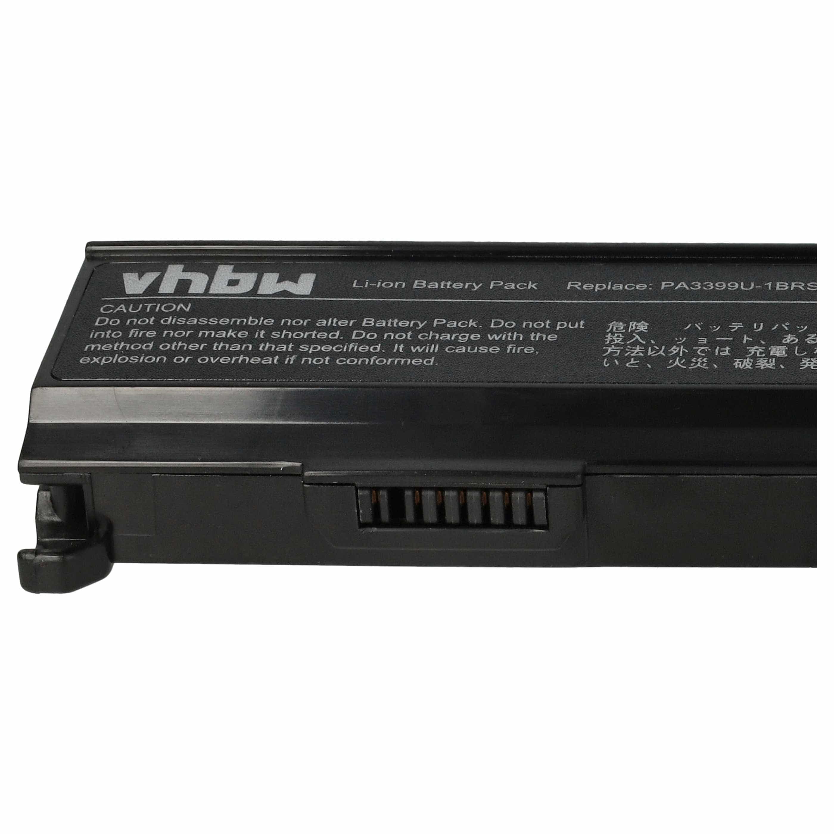 Akumulator do laptopa zamiennik Toshiba PA3399U-1BAS, PA3399U-1BRS - 4400 mAh 10,8 V Li-Ion, czarny