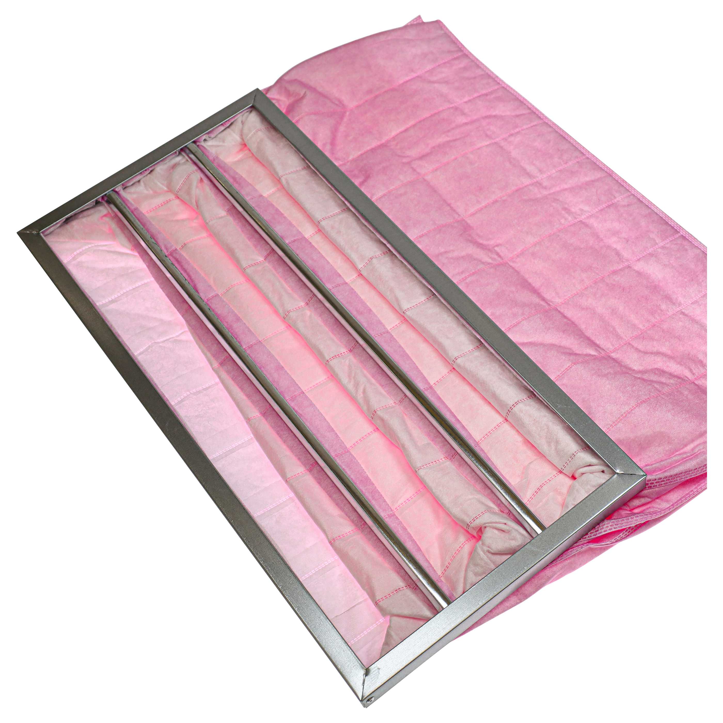 5x Taschenfilter F7 Klimaanlagen, Lüftungsanlagen - 59,3 x 28,8 x 5,8 cm