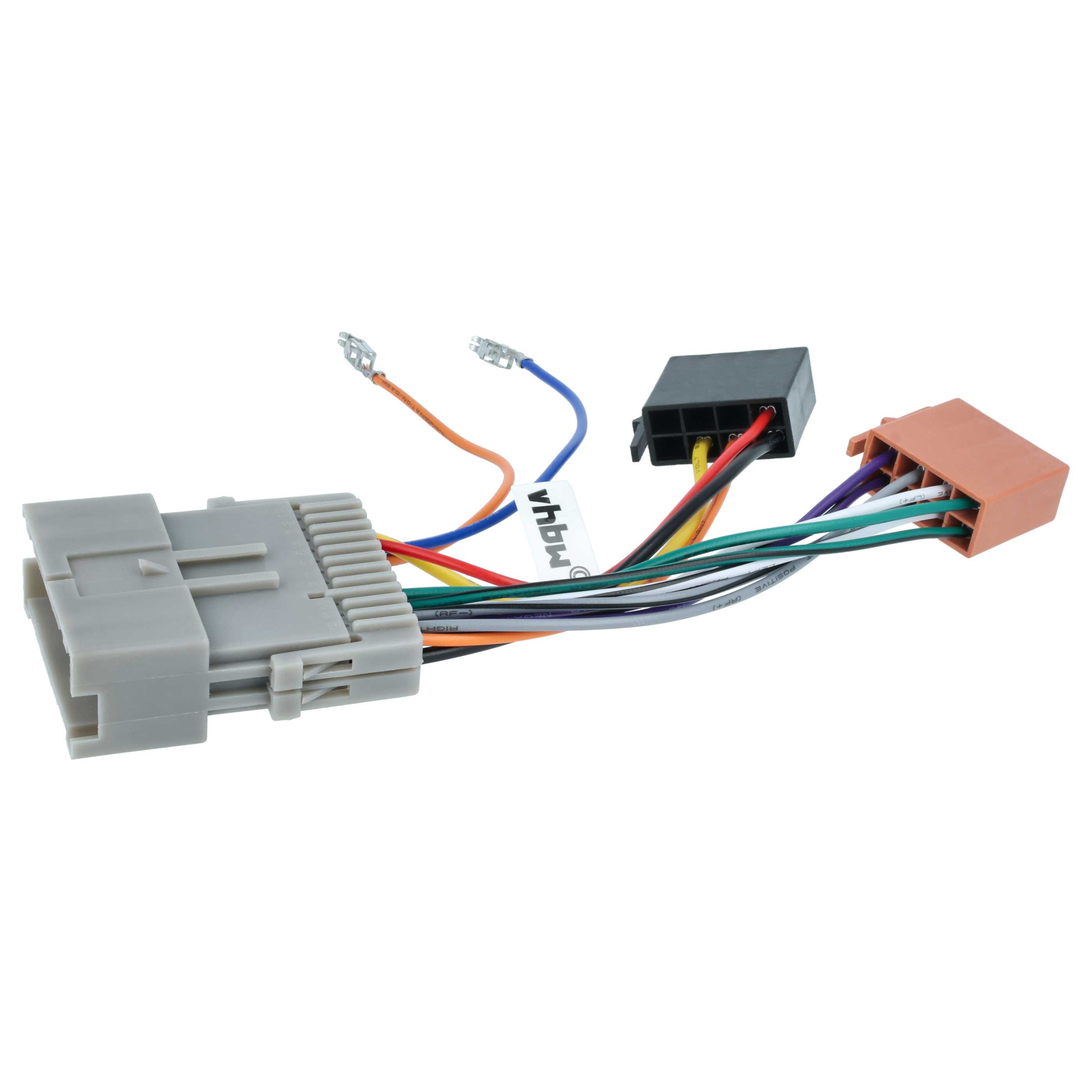 Adaptateur ISO pour autoradio Chevrolet, Buick, GMC, Hummer - fiche ISO 10487