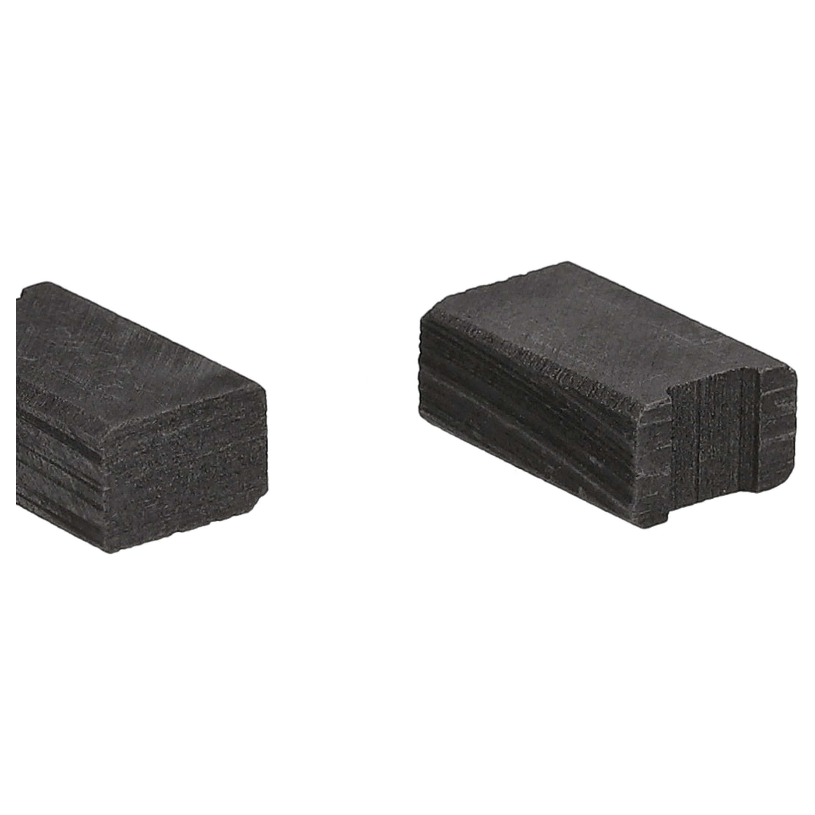 4x Carbon Brush Suitable for Bosch Electric Power Tool - 4 x 6 x 10 + 4 x 6 x 9.15 mm