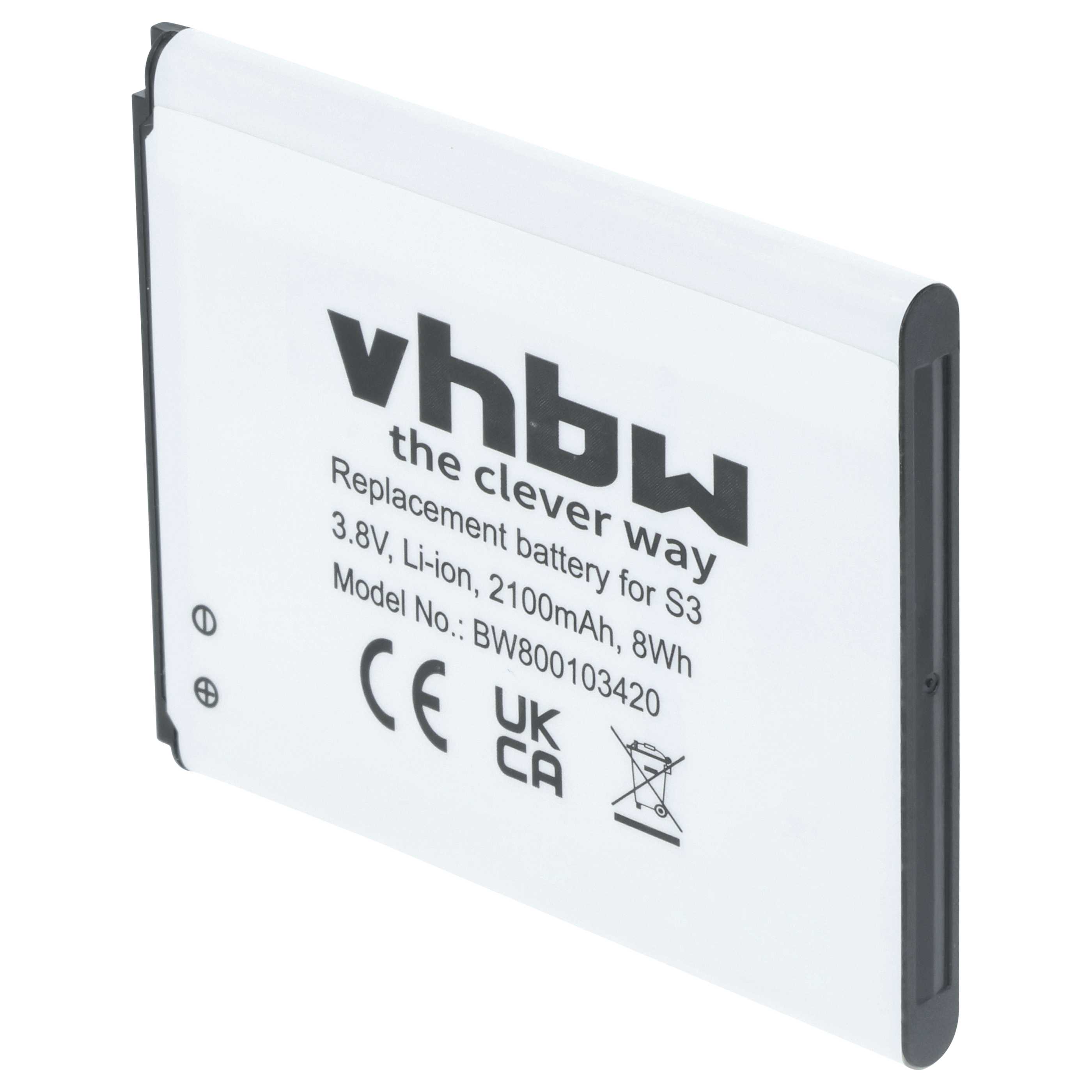 Akumulator do telefonu smartfona zamiennik AT&T EB-L1G6LLK, EB-L1G6LLAGSTA, EB-L1G6LLA - 2100 mAh 3,7 V Li-Ion