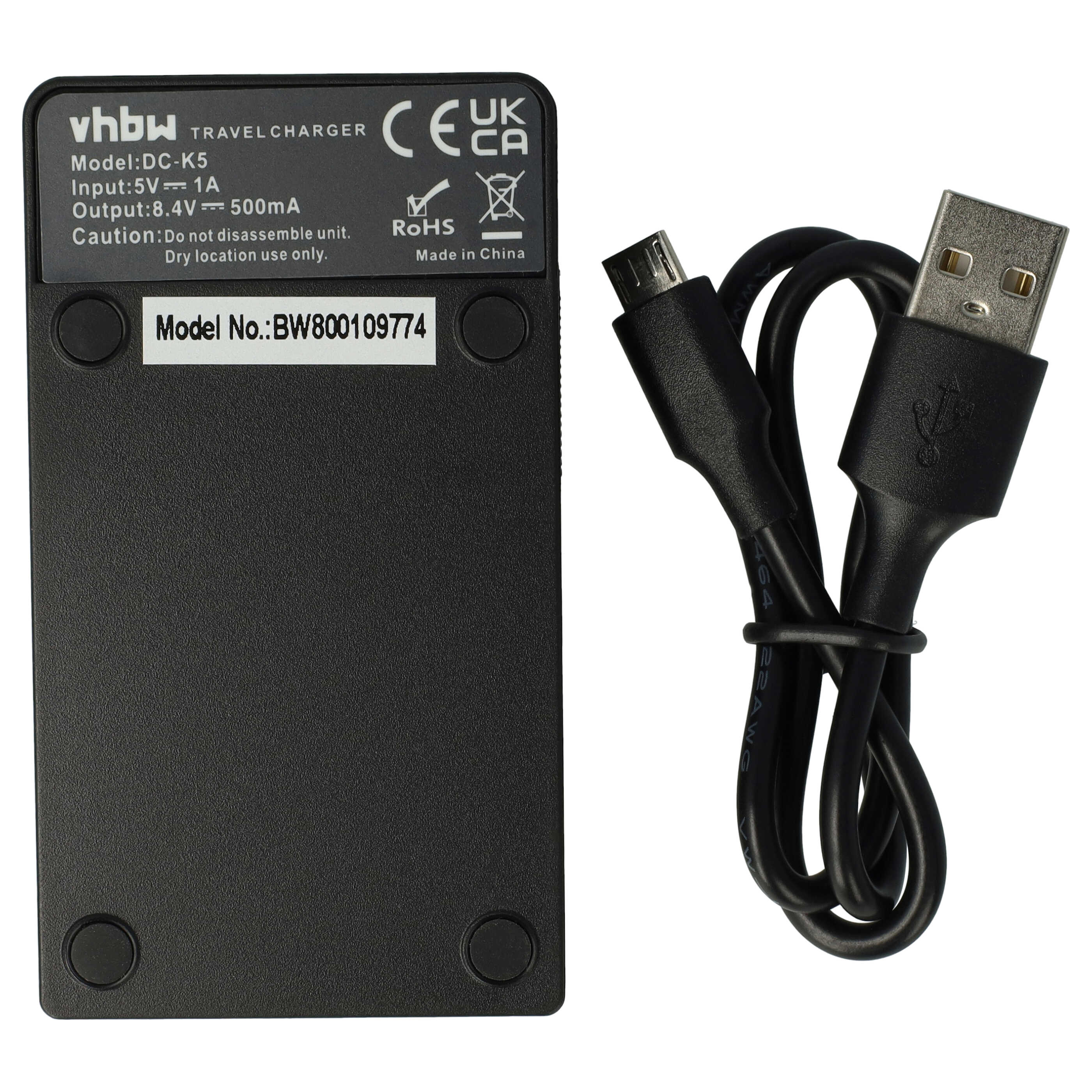 Battery Charger suitable for Fujifilm Digital Camera - 0.5 A, 8.4 V