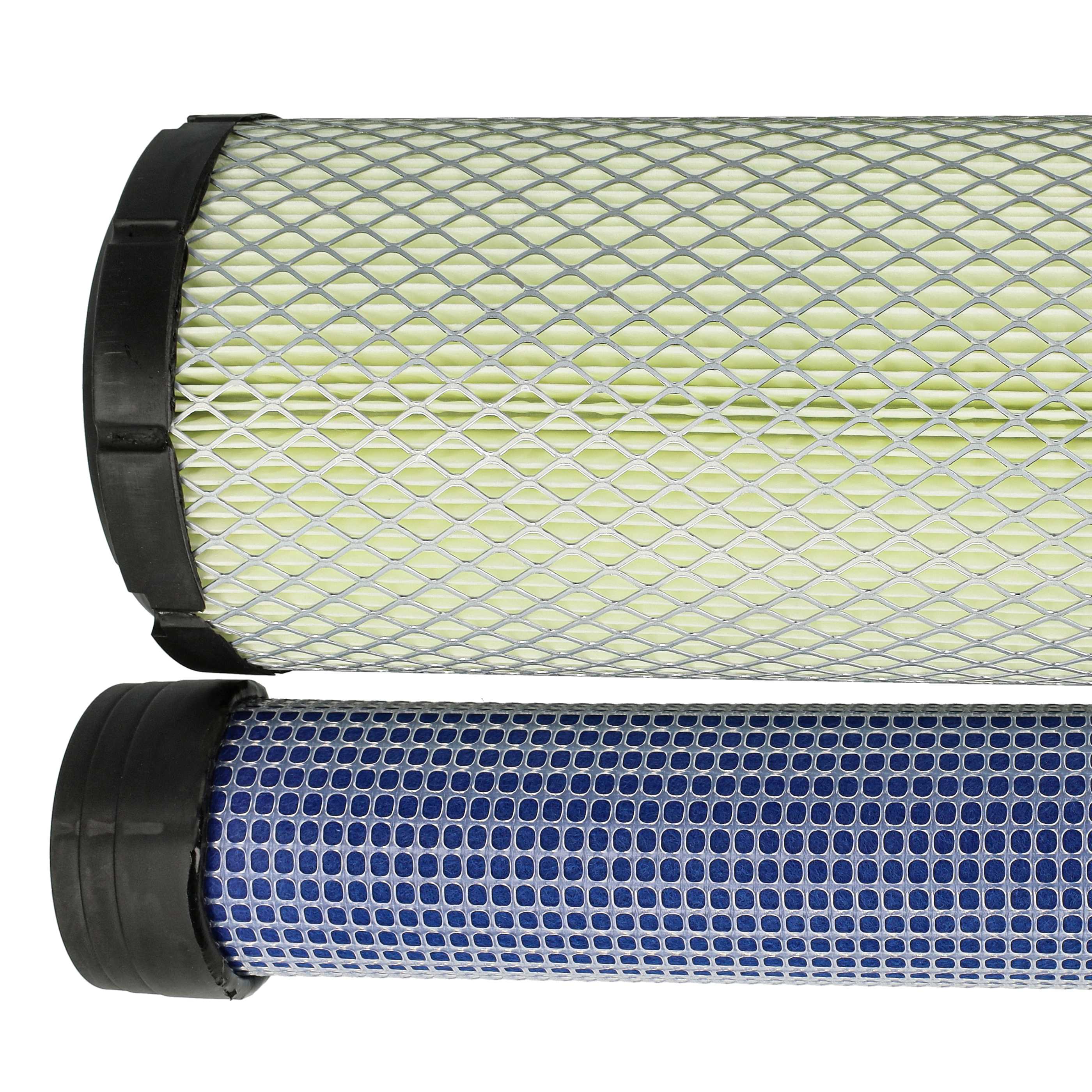 Filter Set replaces 25 083 01 for Hyundai Heavy Vehicle etc. - 2x inner filter, 2x external filter
