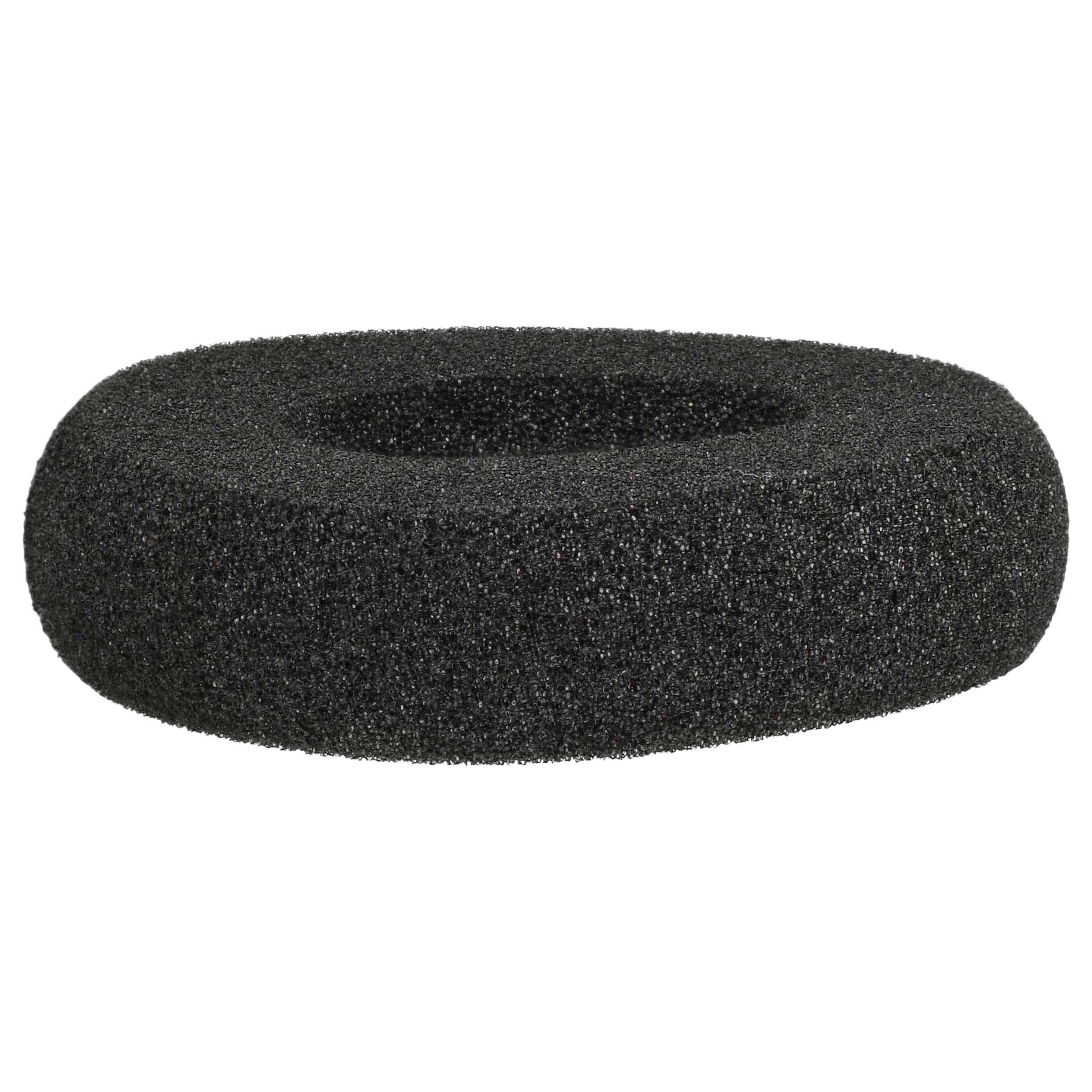 2x Ear Pads suitable for Plantronics 36832-41 Headphones etc. - foam, 5.8 cm External Diameter