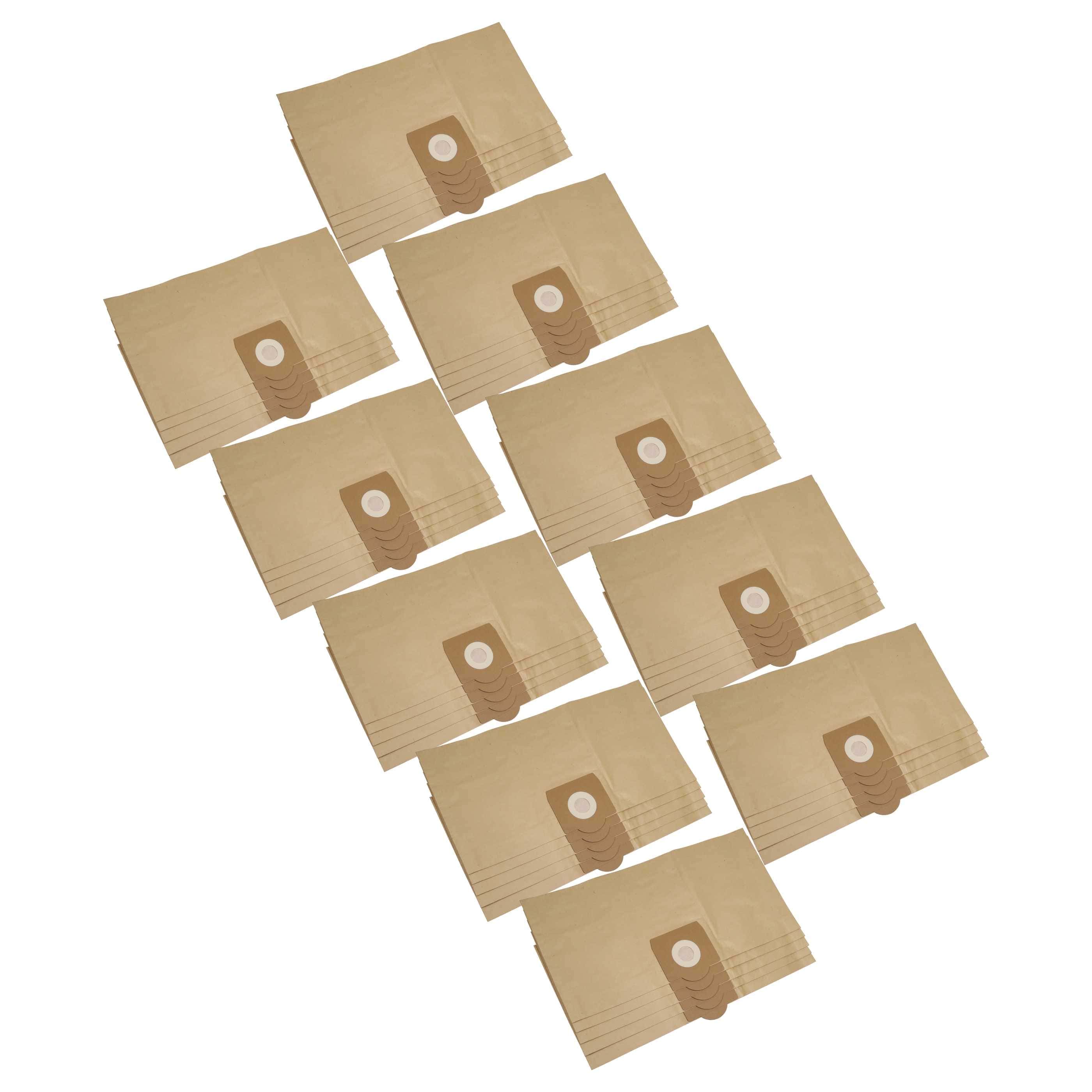 50x Sac remplace Kärcher 69040510, 6.904-051.0, 6.904051.0, 6904-0510 pour aspirateur Kärcher - papier
