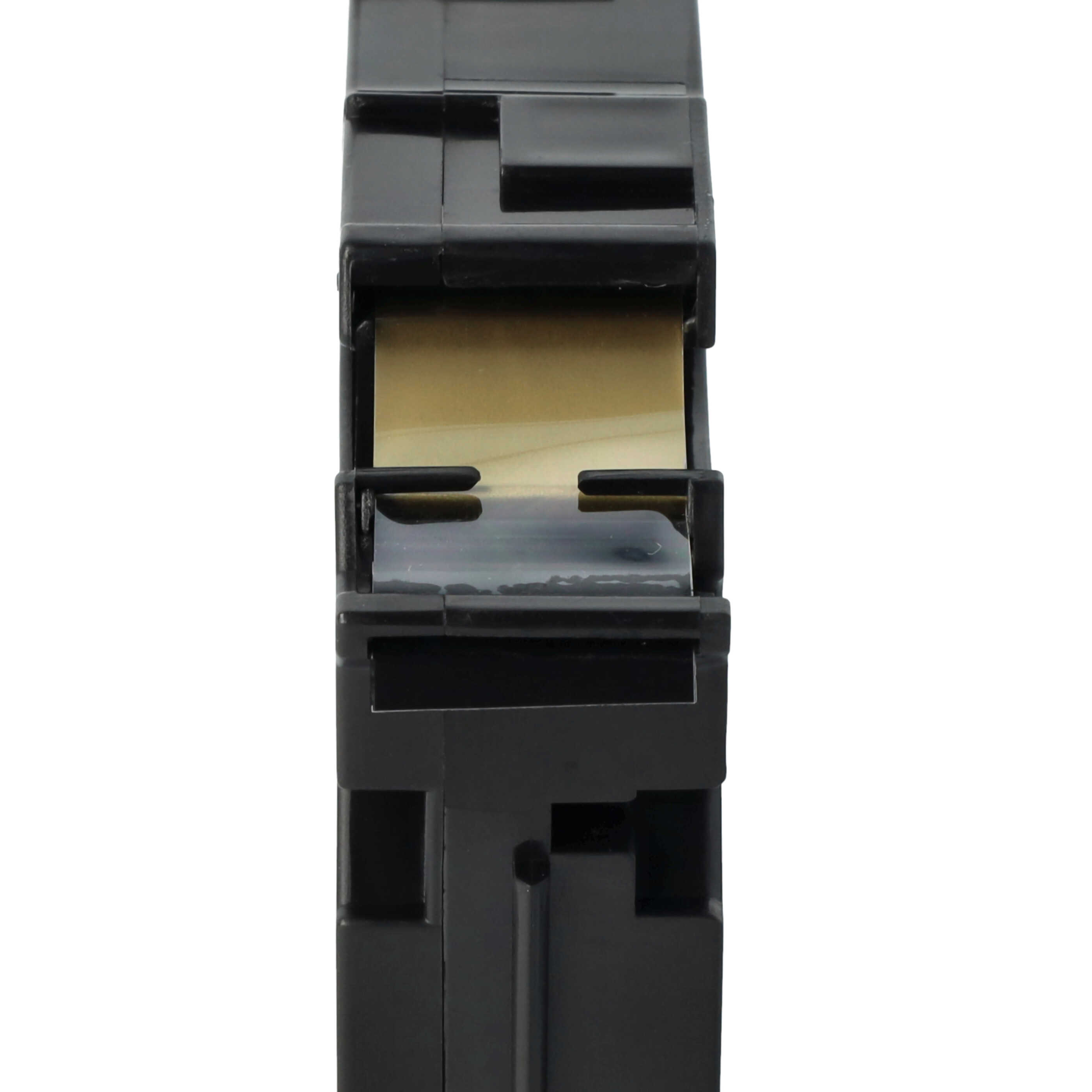 Cassetta nastro sostituisce Brother TZE-344, TZ-344 per etichettatrice Brother 18mm dorato su nero