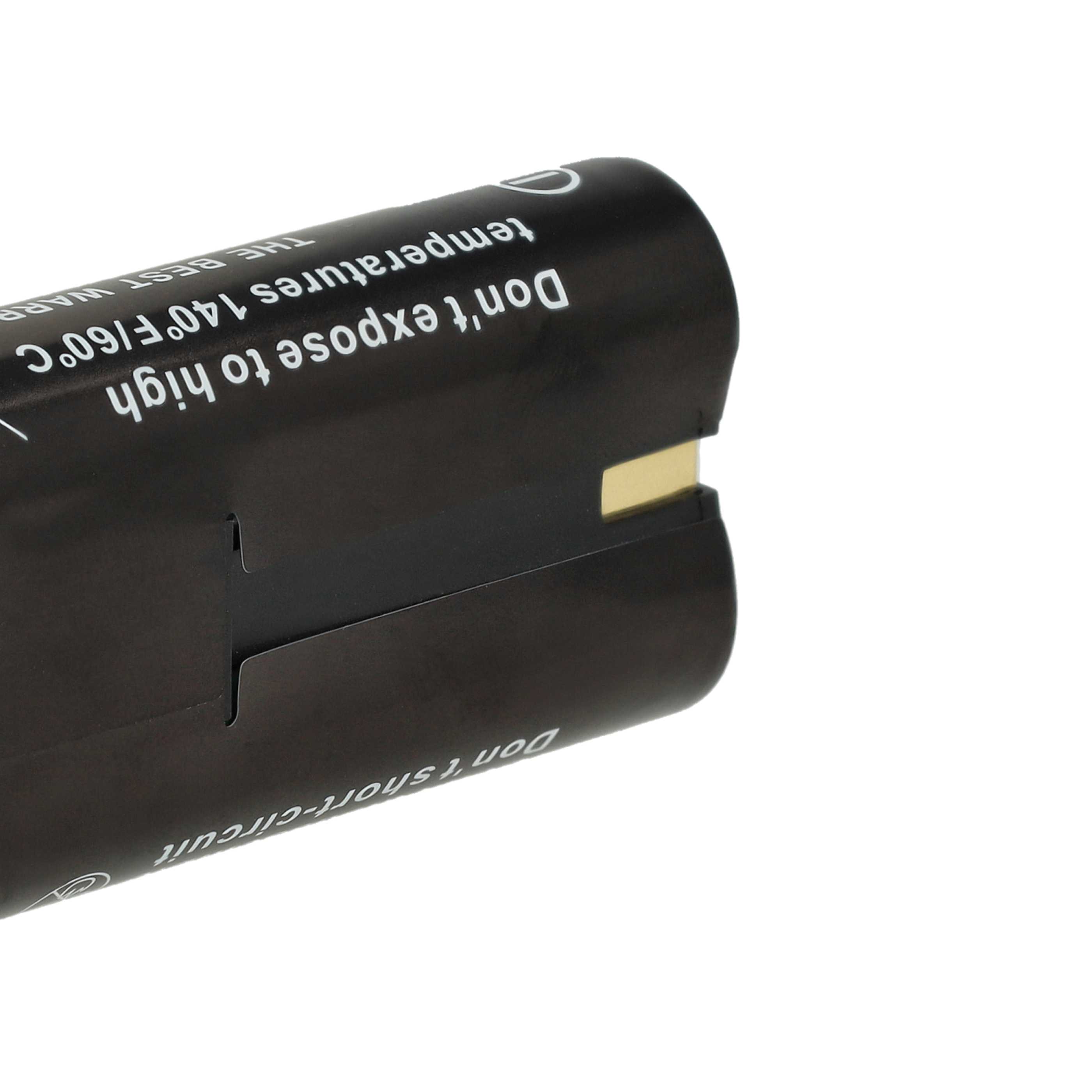 2x Battery replaces Kodak Klic-8000, RB50 - 1200mAh, 3.6V, Li-Ion