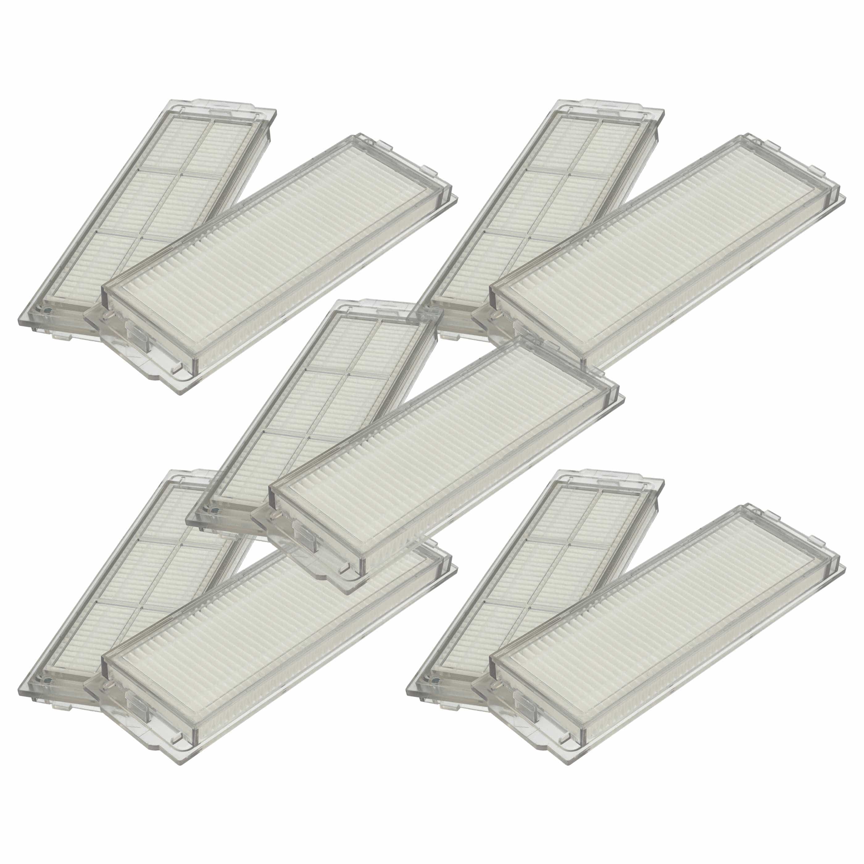 10x Filtres pour aspirateur robot Proscenic M6 Pro - Lot de filtres à poussières