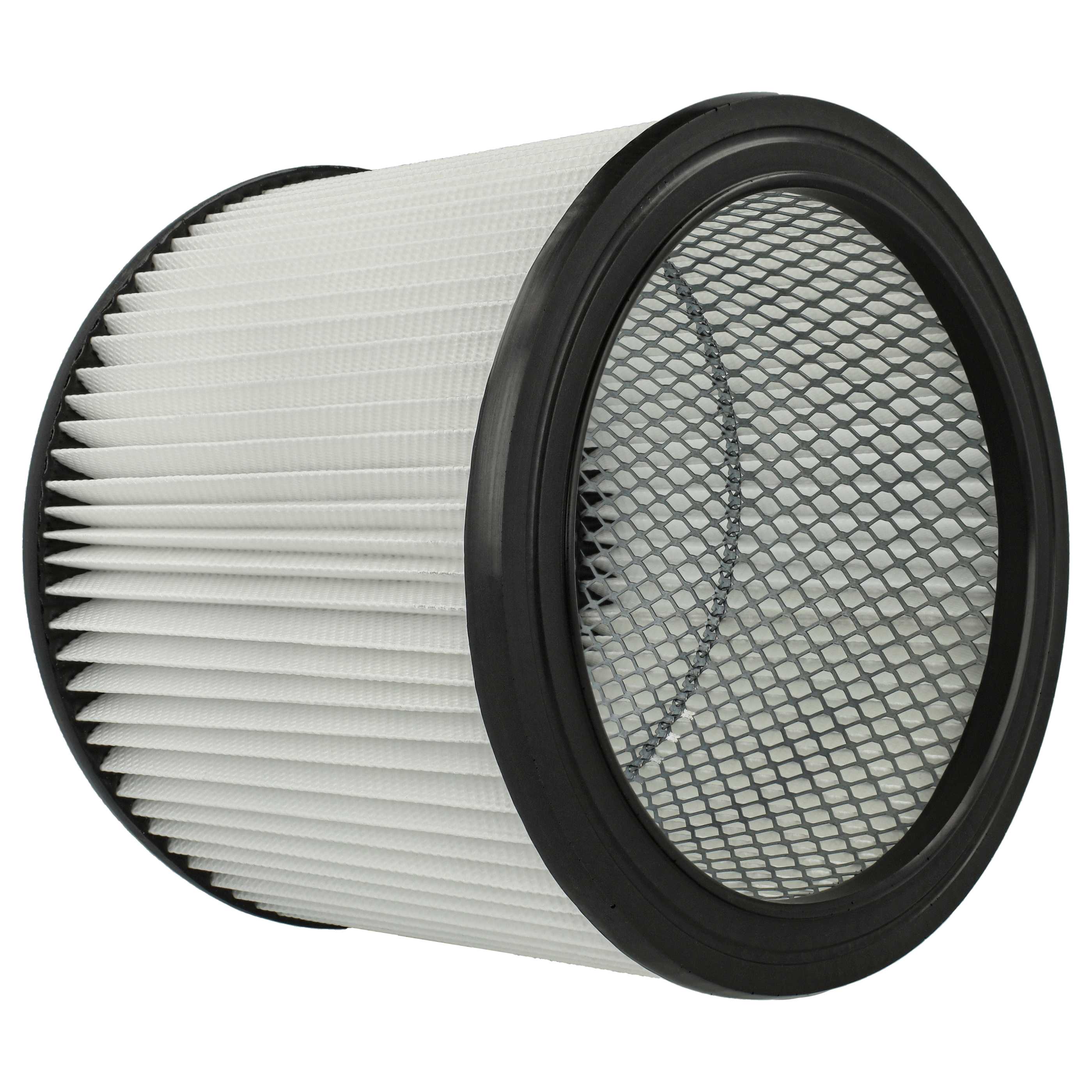 2x Filtercartridge filter / round filter replaces Masko 13297 for Masko Vacuum Cleaner, black / white