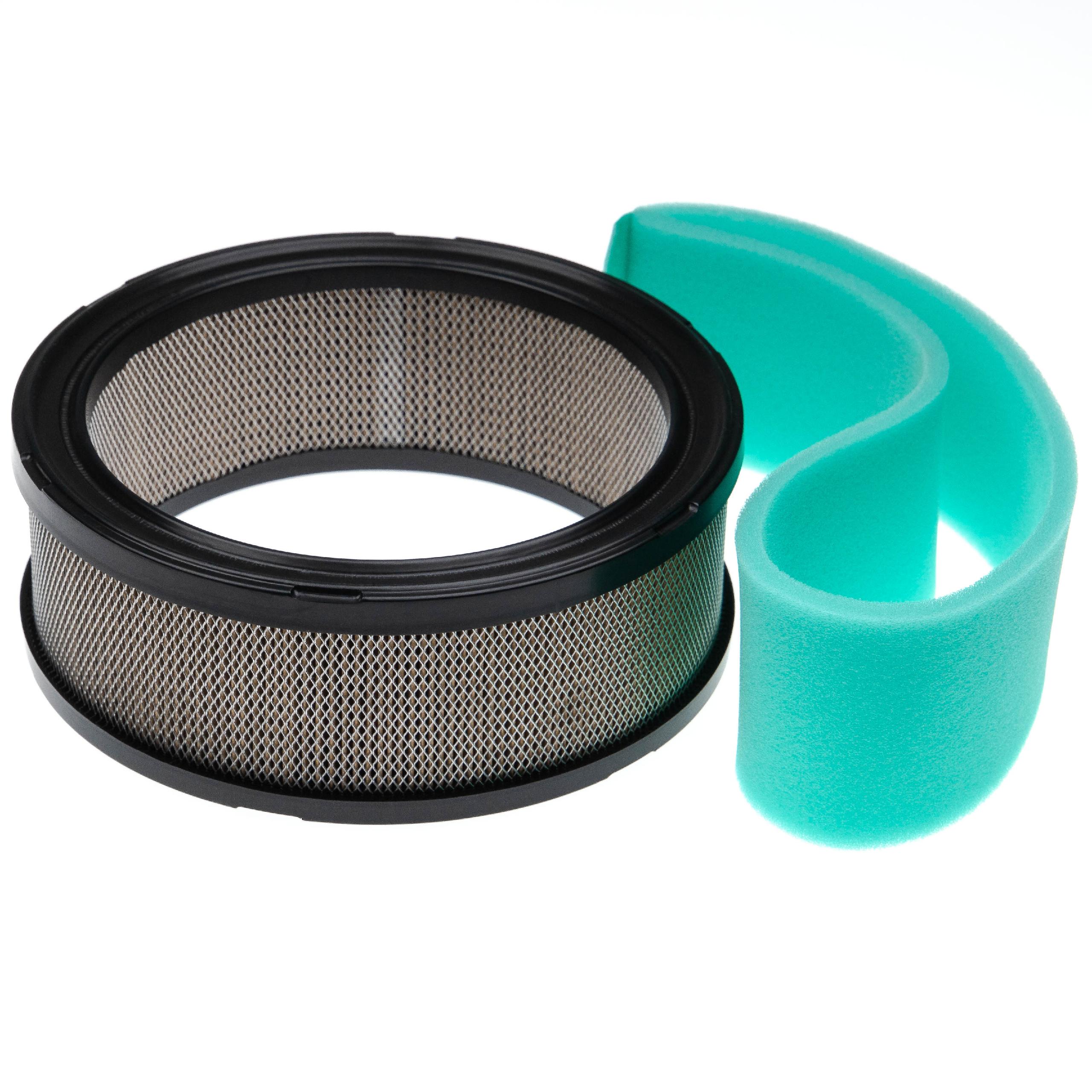 2x filtro reemplaza Ariens 21530800 - Set de filtros (1x filtro de aire, 1x prefiltro)