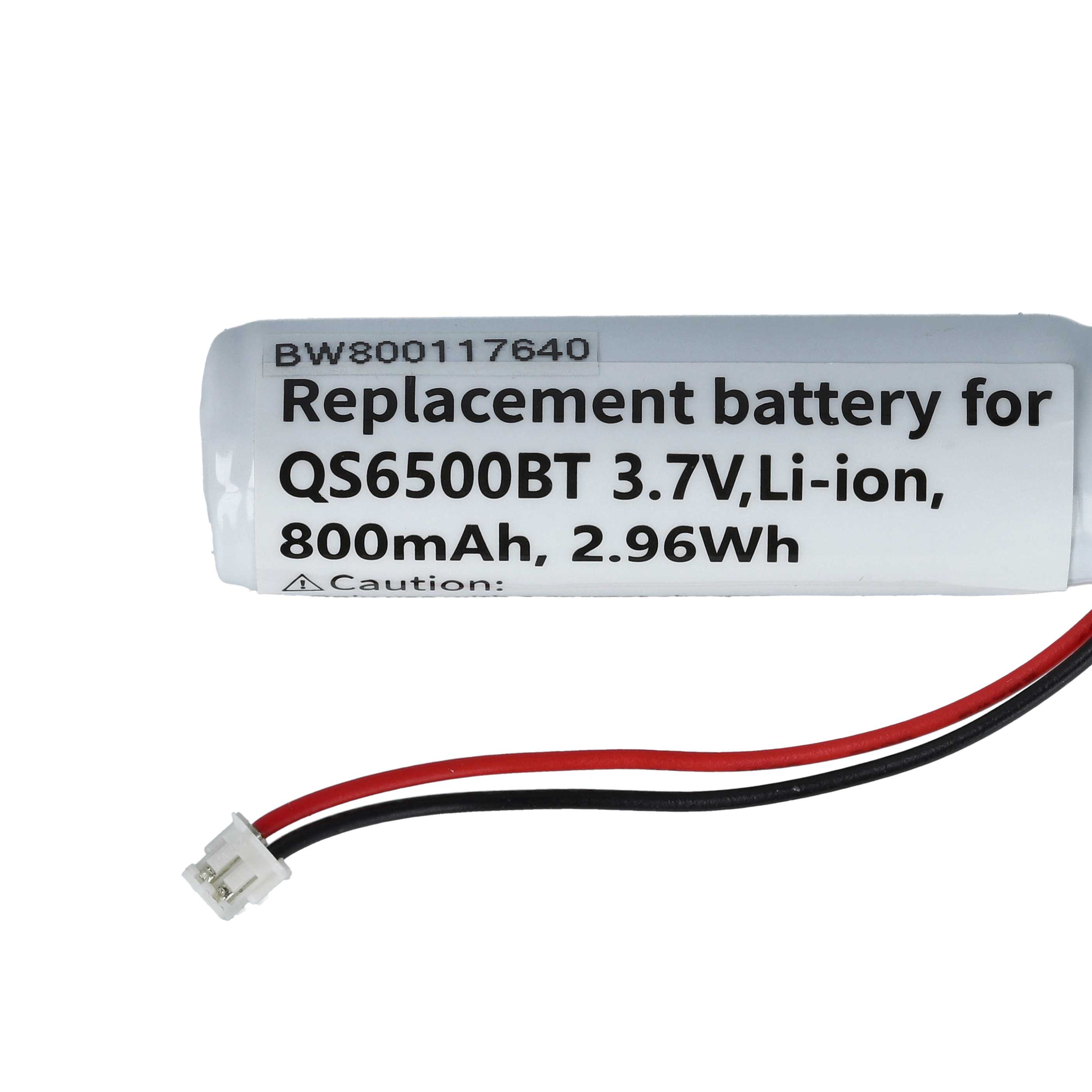5x Batteria sostituisce Datalogic 10-4765, EP0906, 5-3112 per barcode scanner Datalogic - 800mAh 3,7V Li-Ion