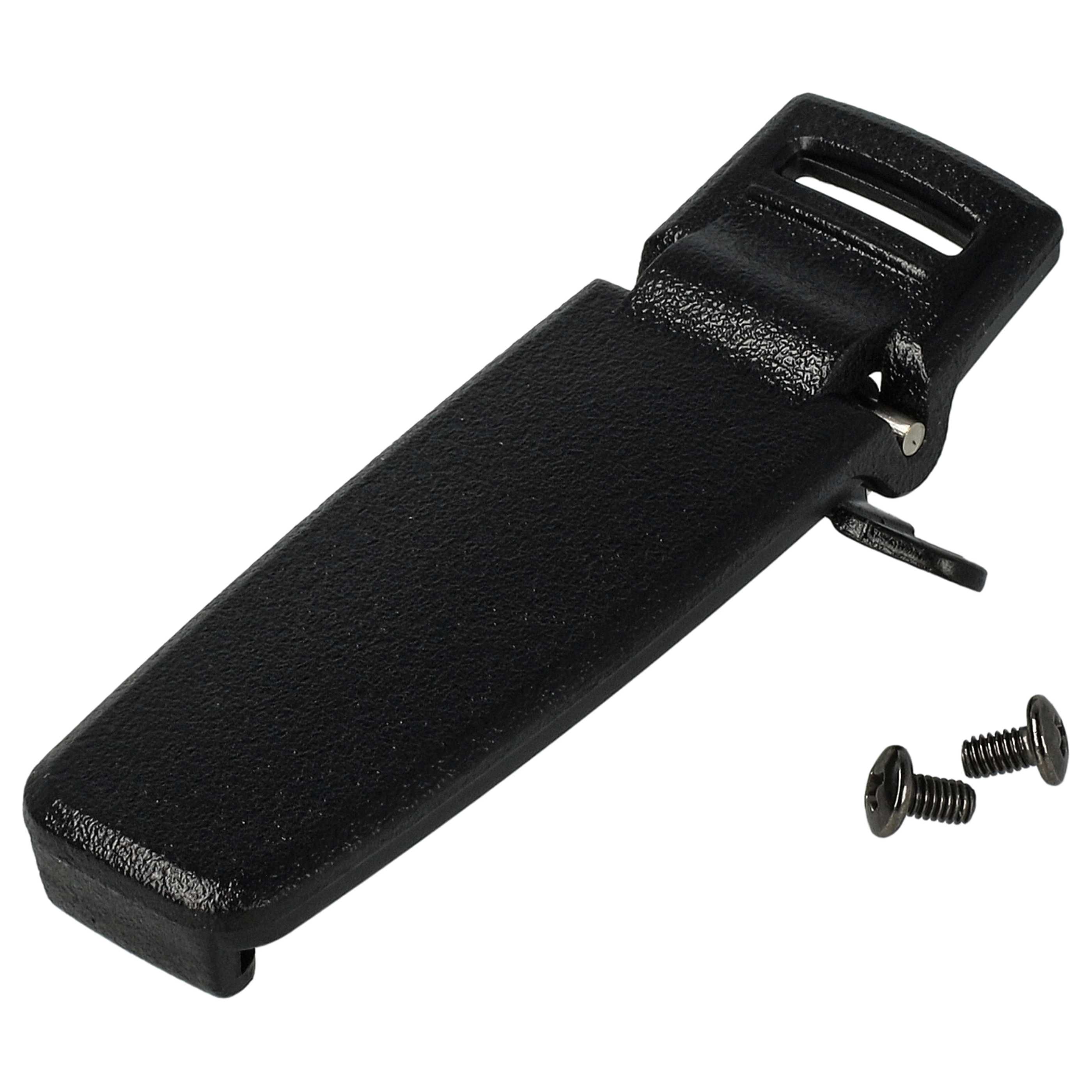 Radio 2x Battery replaces RT3 - 2000 mAh 7.4 V Li-Ion + Belt Clip