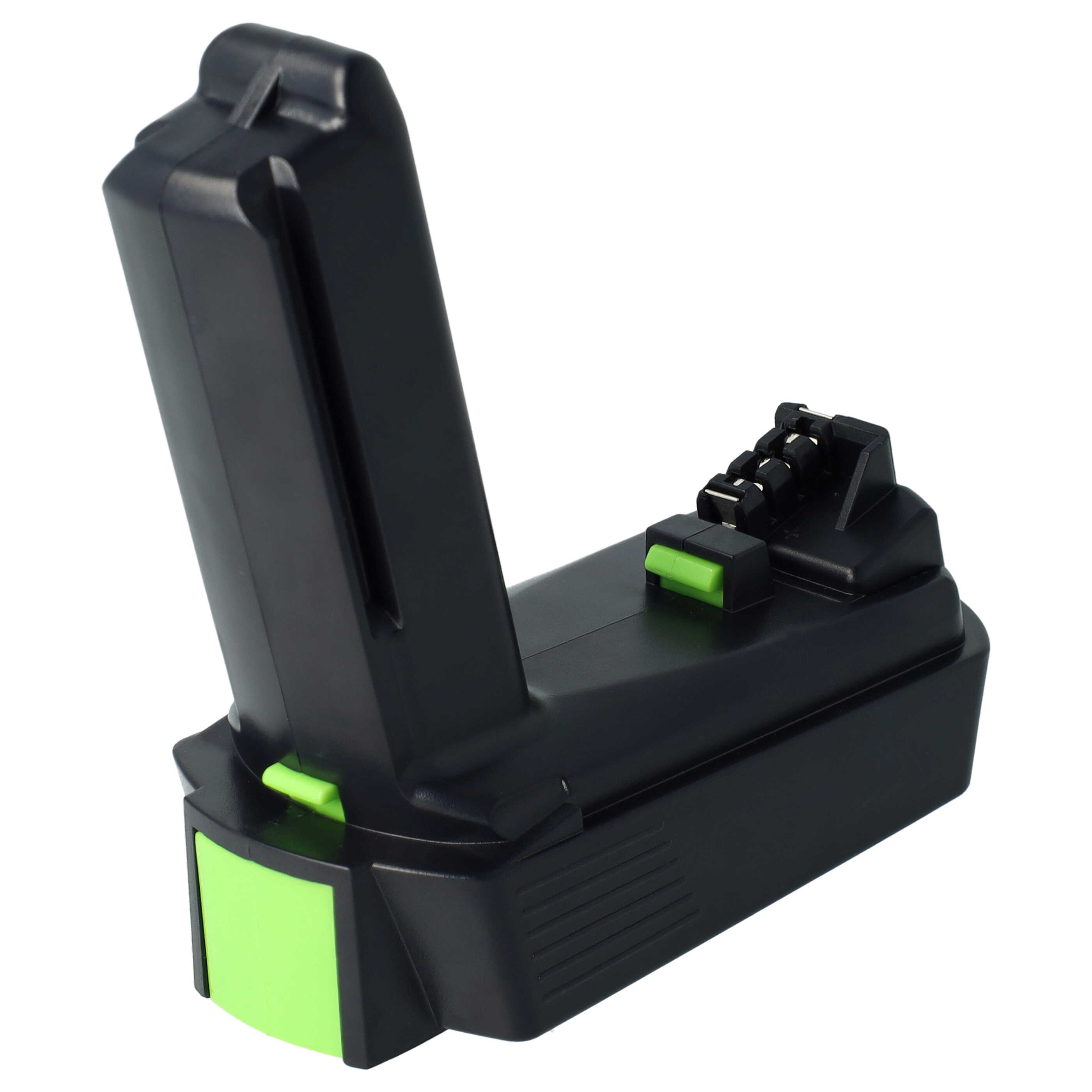2x Battery replaces Festool 498616, 498338, 498336, 498339 Electric Power Tool - 2500 mAh, 10.8 V, Li-Ion