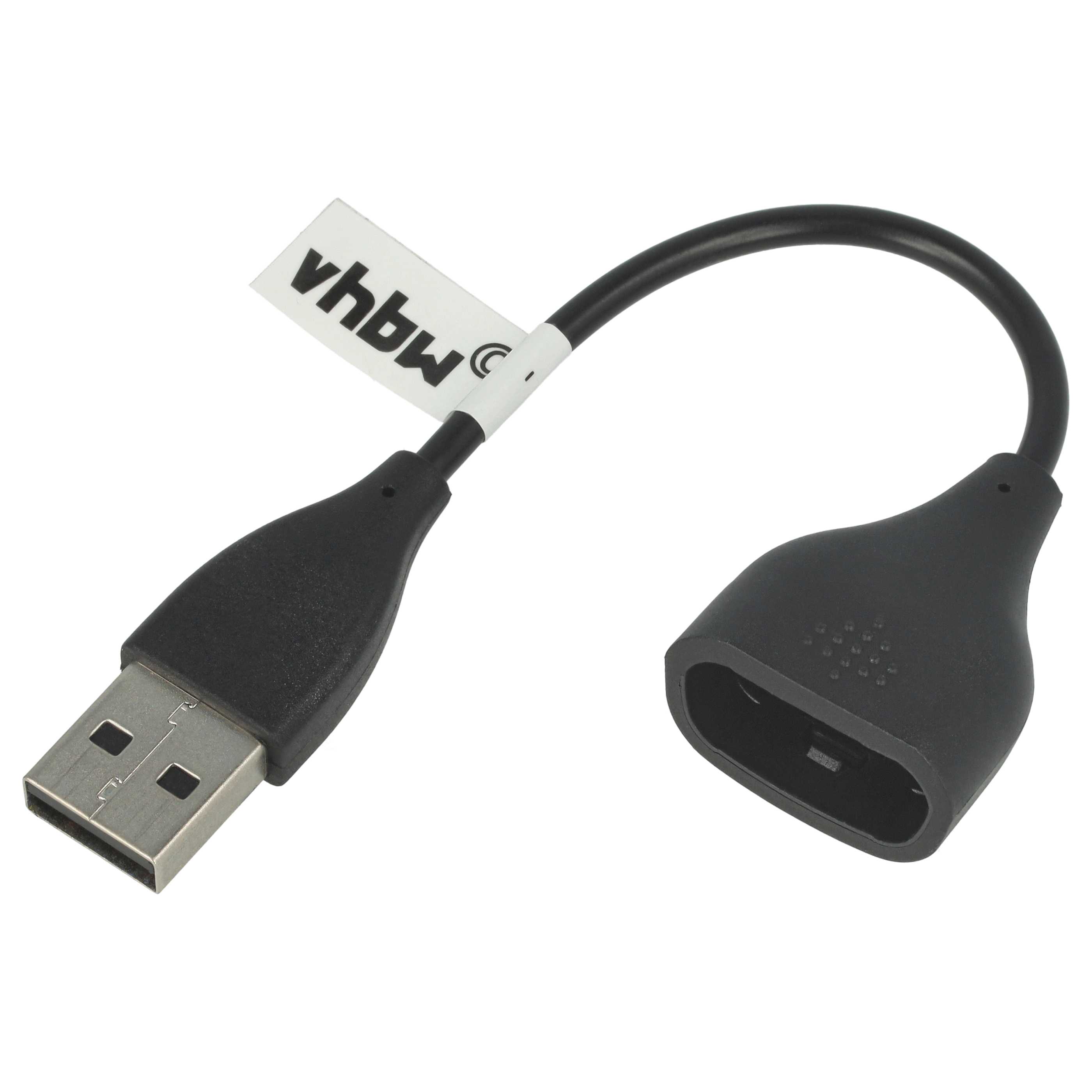 Charging Cable suitable for Fitbit One Fitness Tracker - Cable, 10cm, black