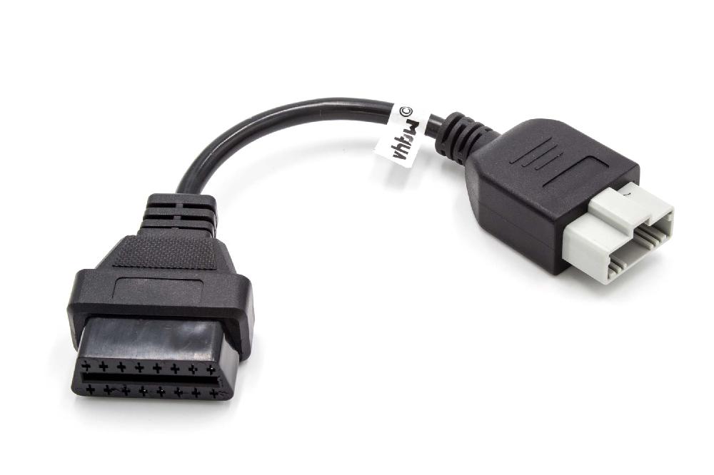 vhbw OBD2 Adapter 5Pin-OBD1 auf OBD2 für Honda 5 Pin