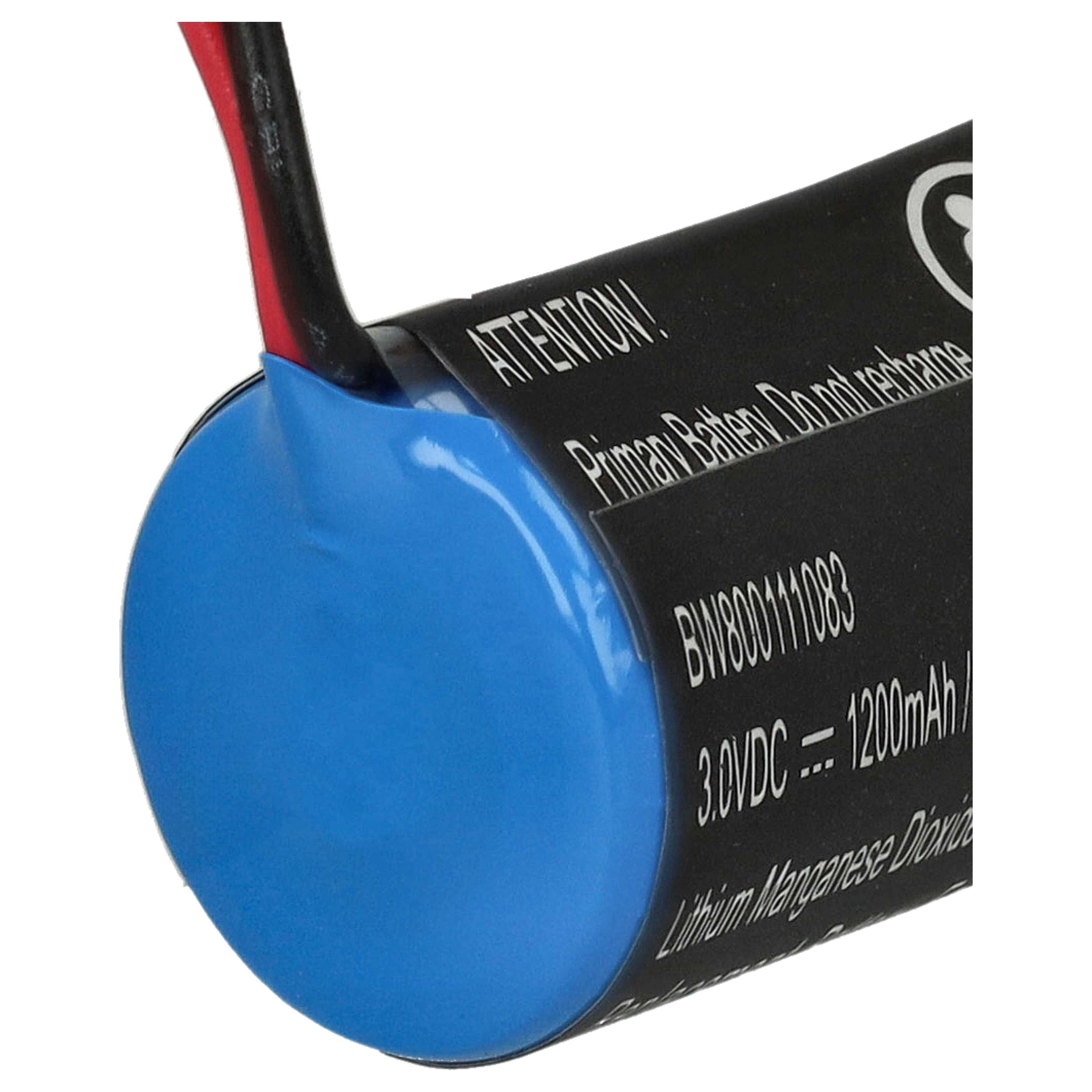 Industrieroboter-Batterie (5 Stück) als Ersatz für 44A724534-001, A06B0168D111 für GE - 1200mAh 3V Li-MnO2