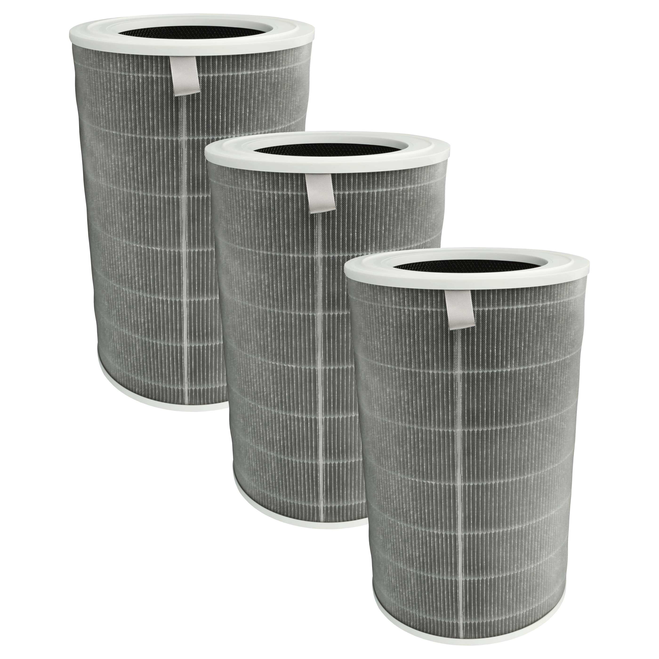 3x Activated Carbon Filter replaces Xiaomi 6934177743672, M15R-FLP-GL for Xiaomi Air Purifier - Air Filter