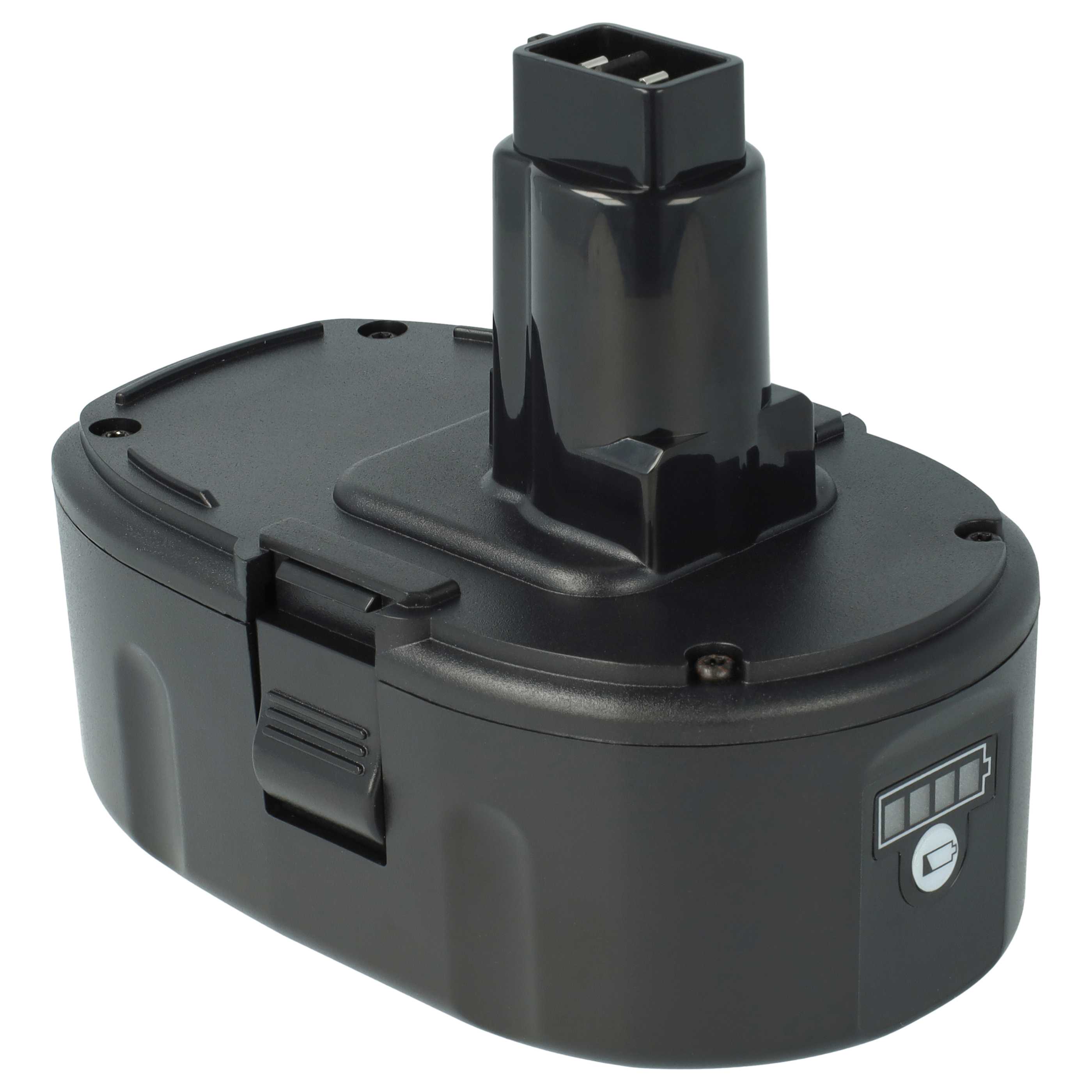 Akku (3x Stück) 18V als Ersatz für Dewalt DE9098, DE9039, DC9096, DC9099, DE9503, DE9096, DE9095 - 3Ah, Li-Ion