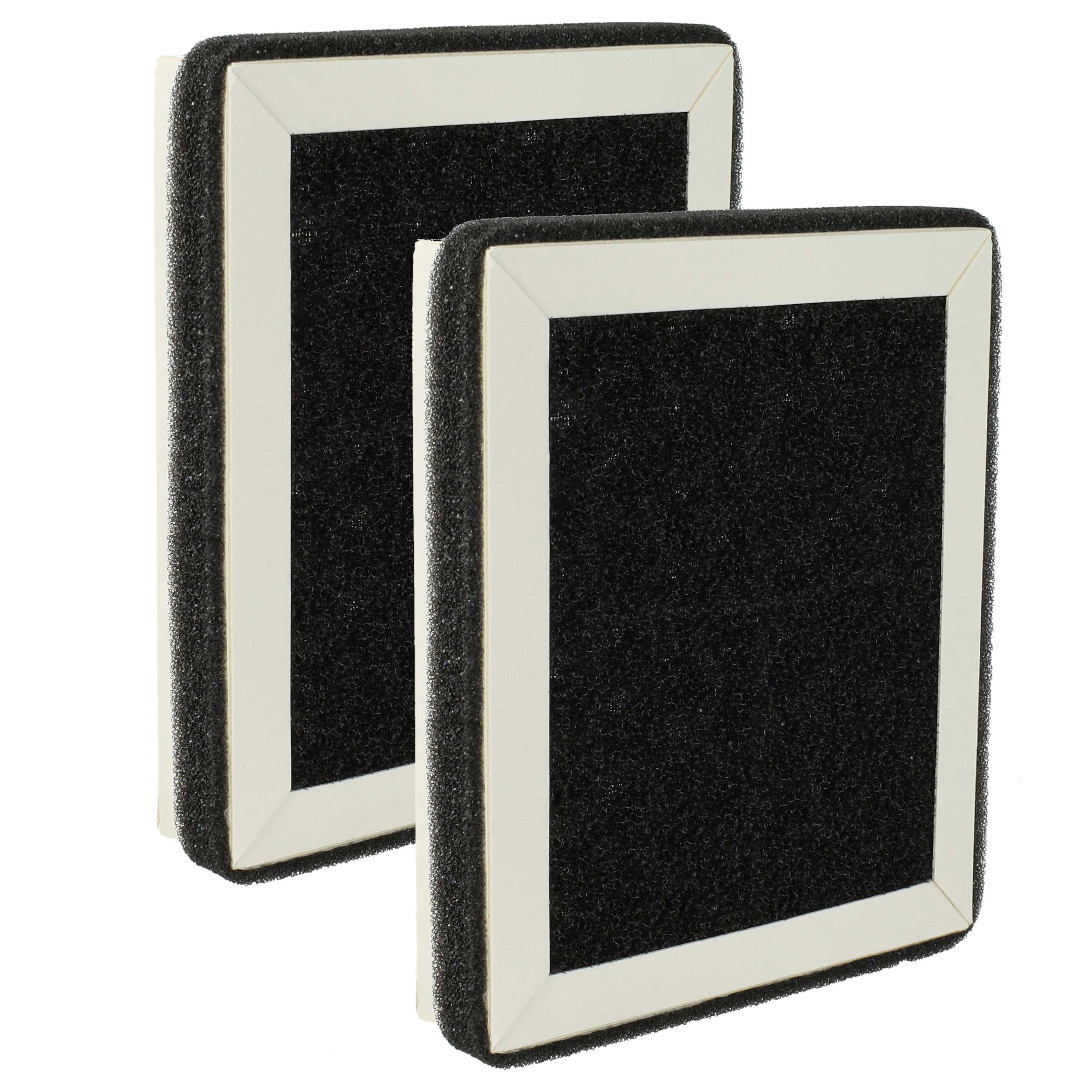 2x Filter als Ersatz für Soehnle 68105 u.a. - Vorfilter + EPA, 12,3 x 10,5 x 1,9 cm