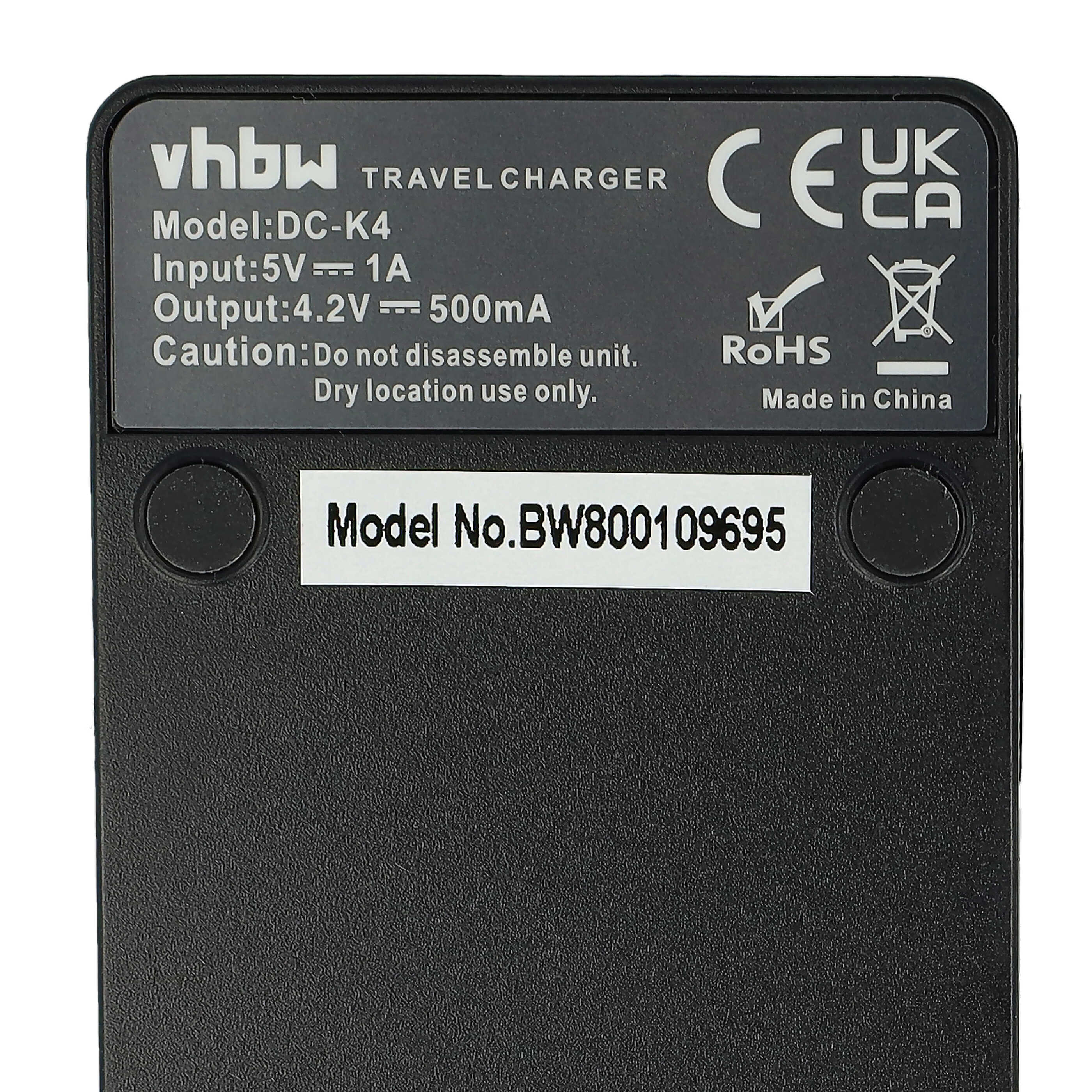 Battery Charger suitable for Fujifilm Digital Camera - 0.5 A, 4.2 V