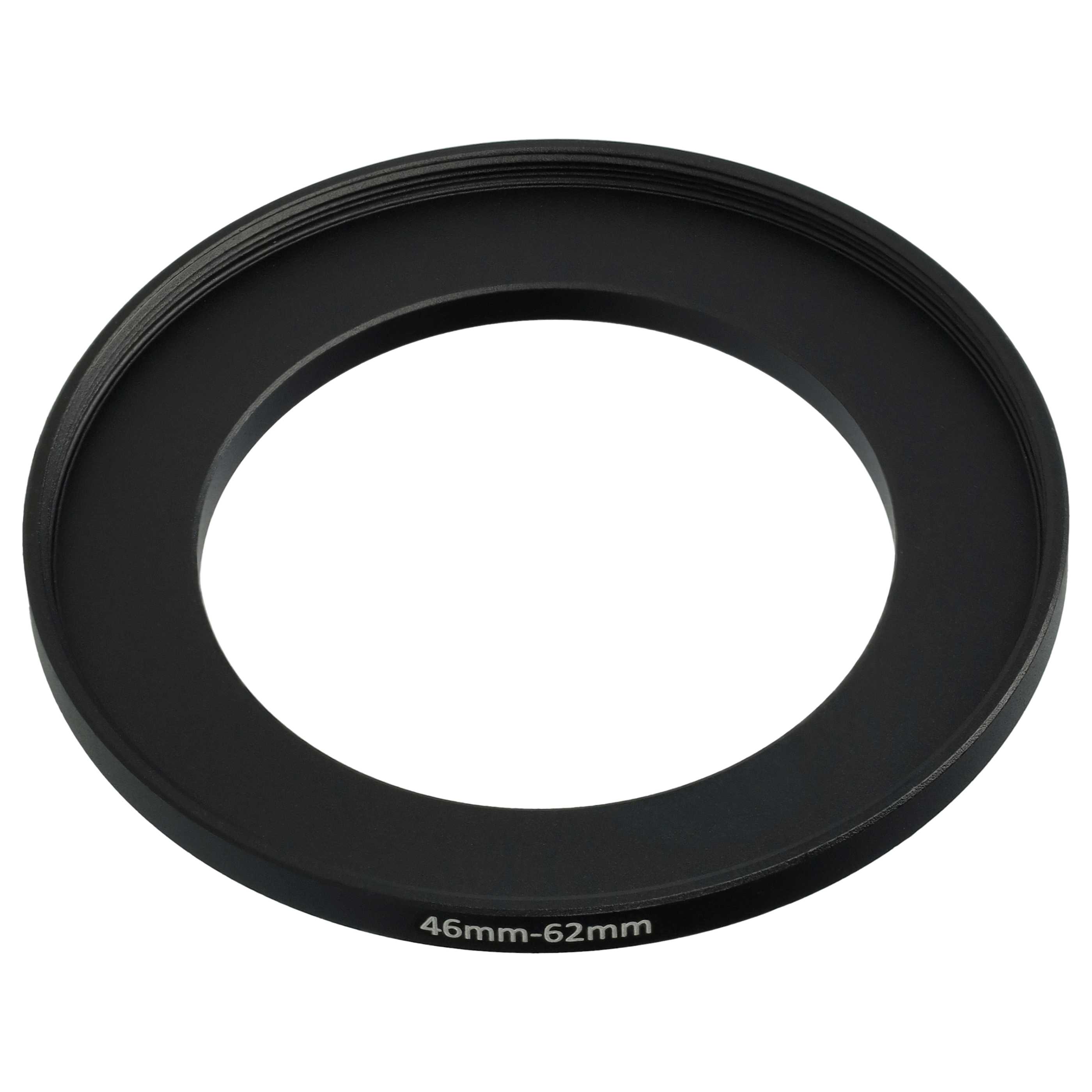 Step-Up-Ring Adapter 46 mm auf 62 mm passend für diverse Kamera-Objektive - Filteradapter
