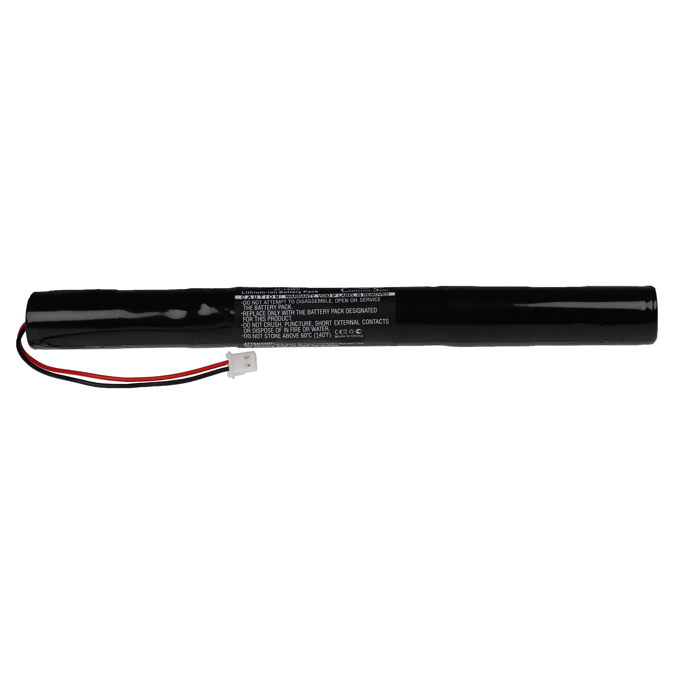 Akumulator do głośnika Jawbone zamiennik Jawbone J200/ICR18650F1L, 8390-KA02-0580 - Li-Ion 3400mAh