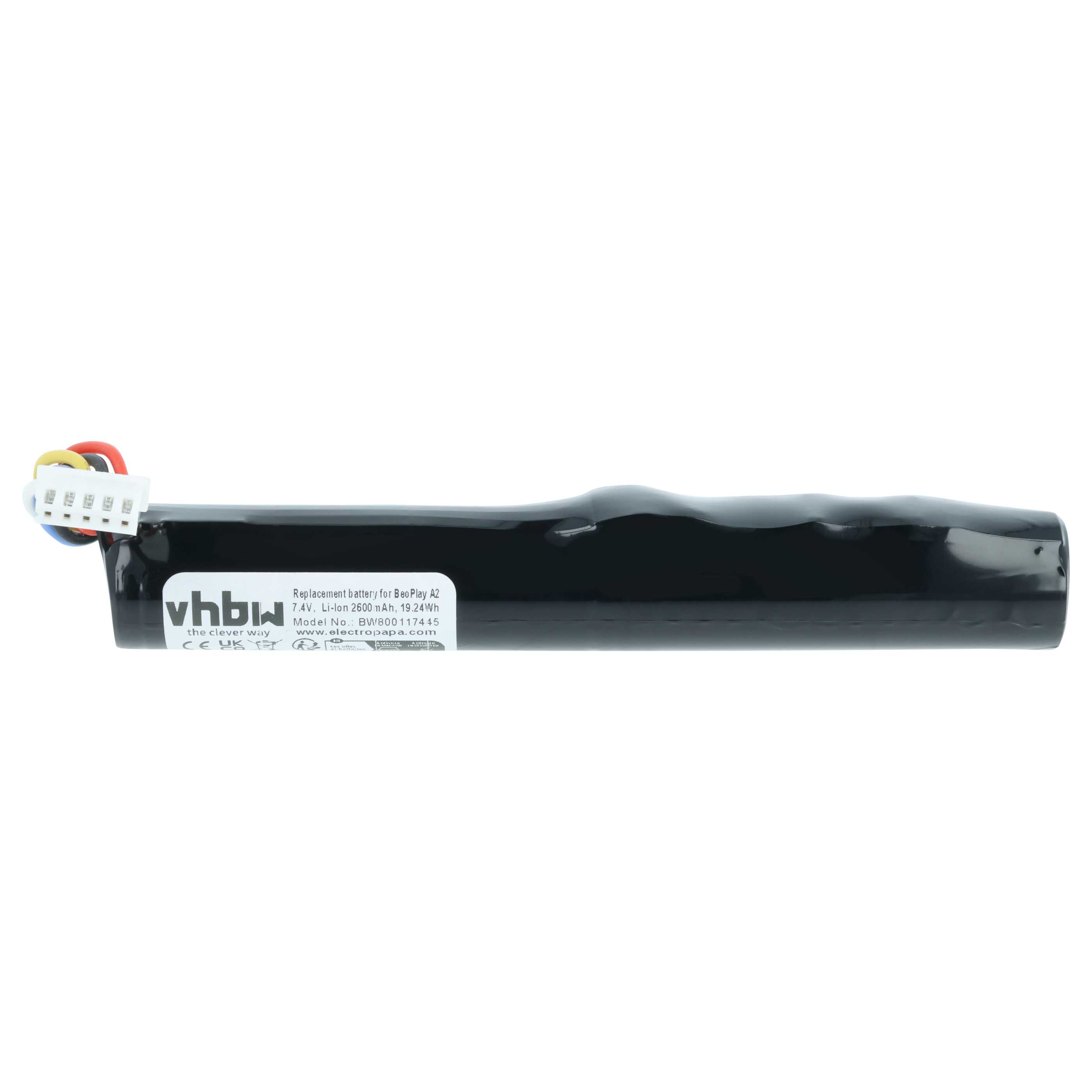 Batteria sostituisce Bang & Olufsen J406/ICR18650NH-2S per altoparlanti - 2600mAh 7,4V Li-Ion