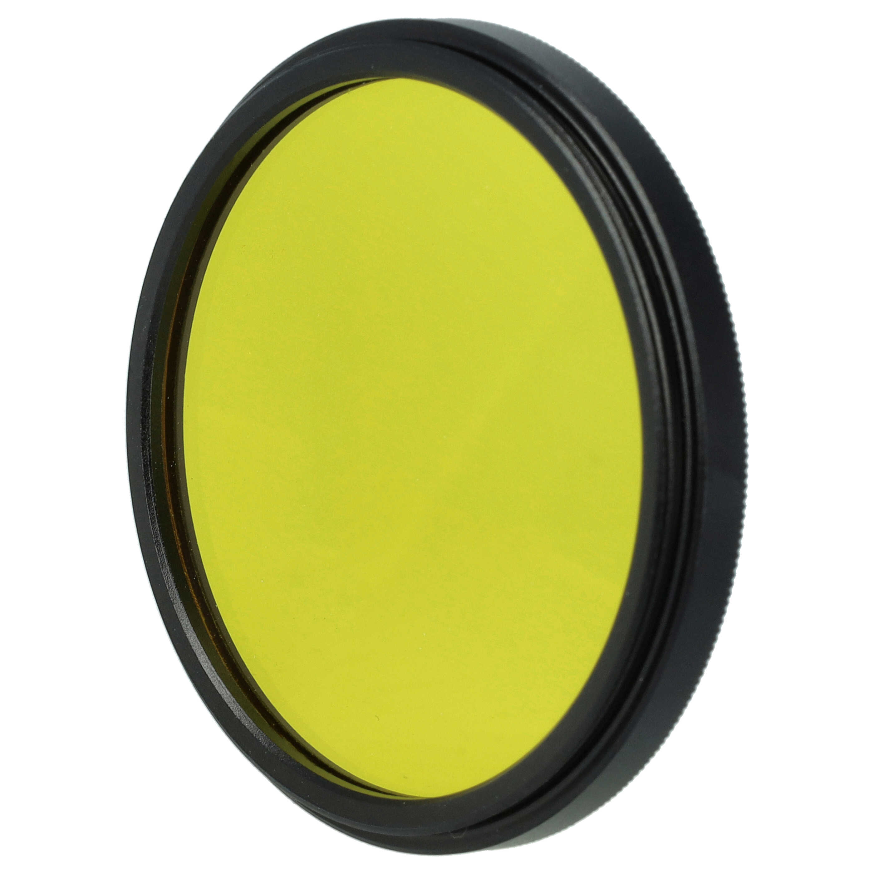 Coloured Filter, Yellow suitable for Camera Lenses with 49 mm Filter Thread - Yellow Filter