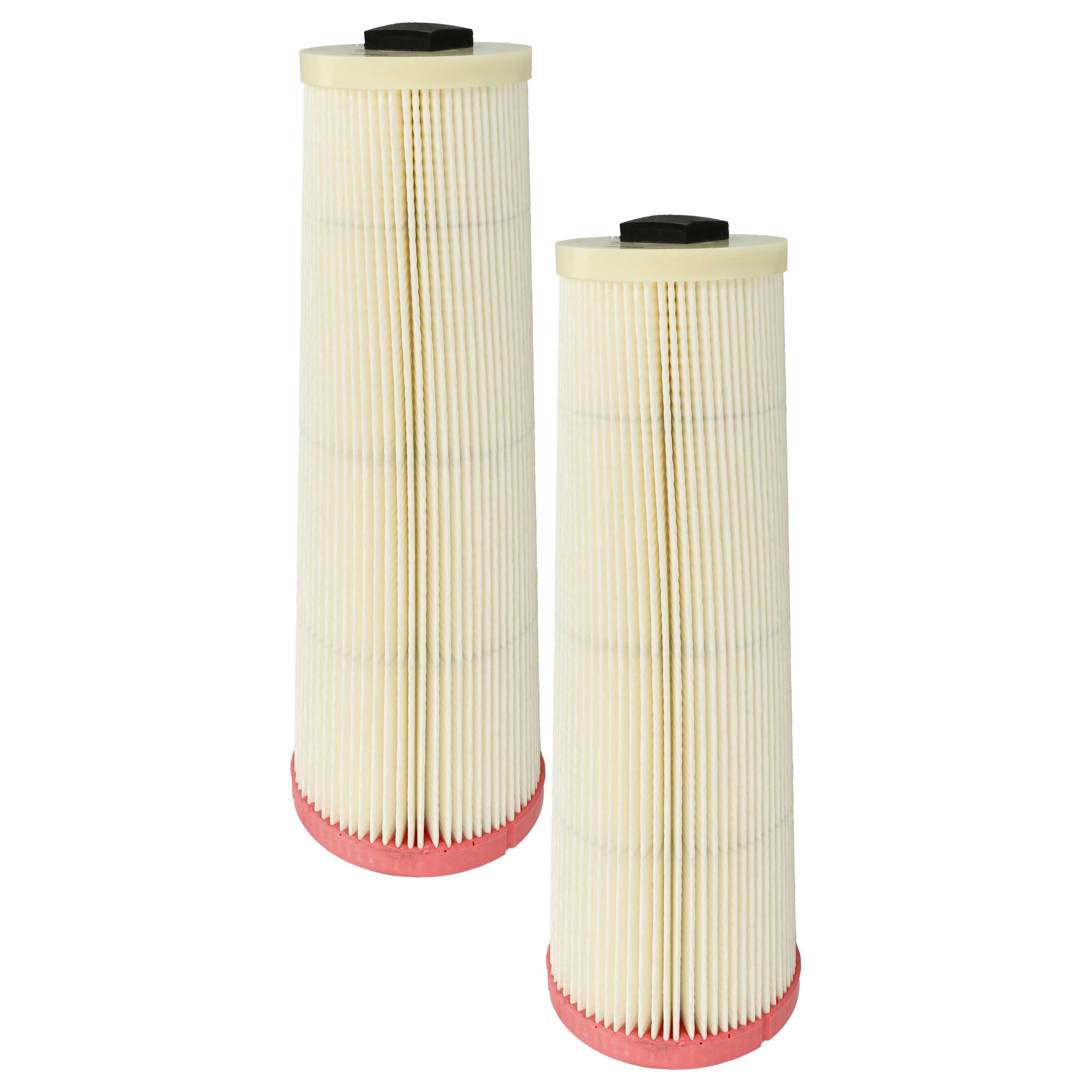 2x Filter replaces Dustcontrol 42027 for Dustcontrol Vacuum Cleaner, filter class HEPA 13