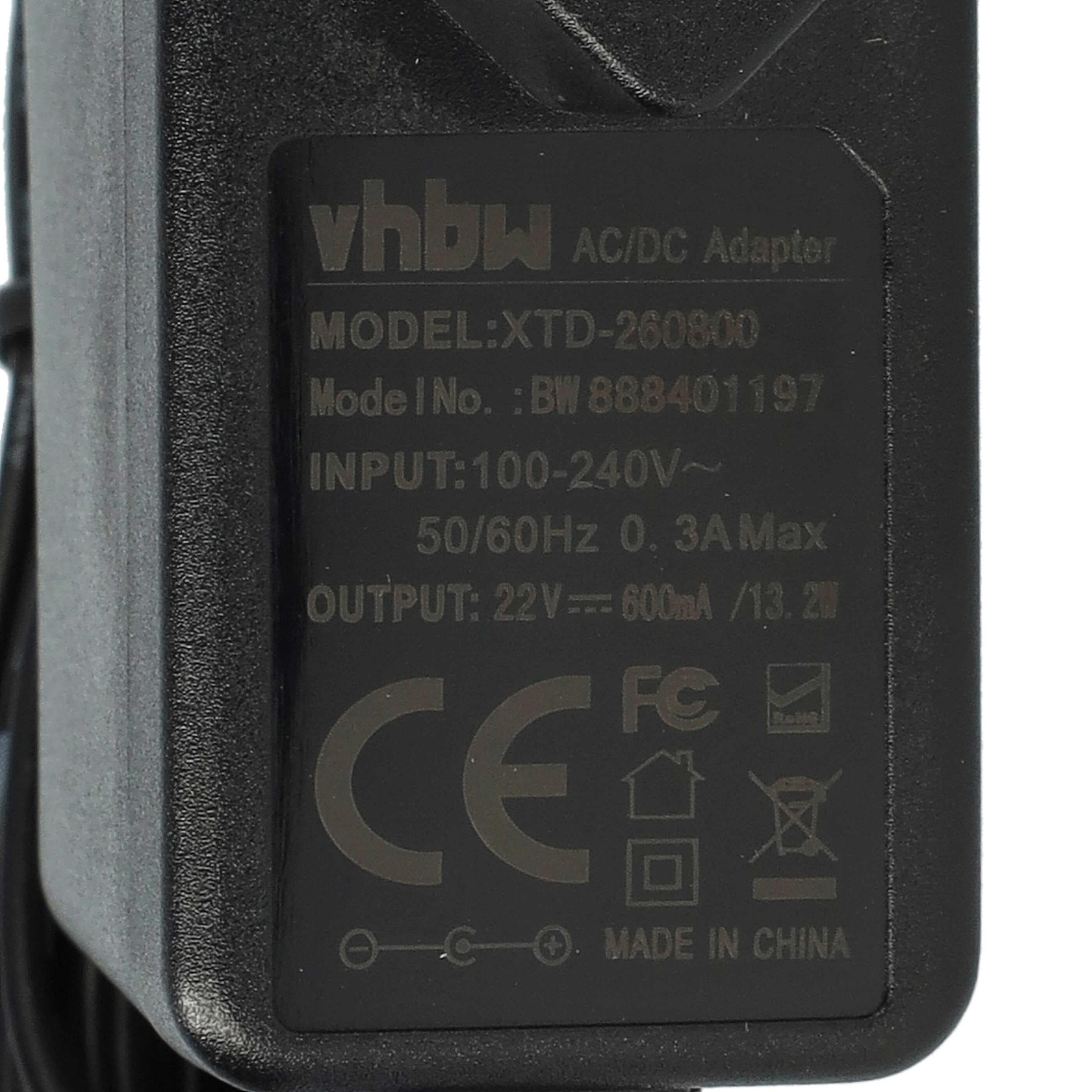 Chargeur remplace Kärcher 6.195-070.0, PS05 pour aspirateur sans fil, à main Kärcher