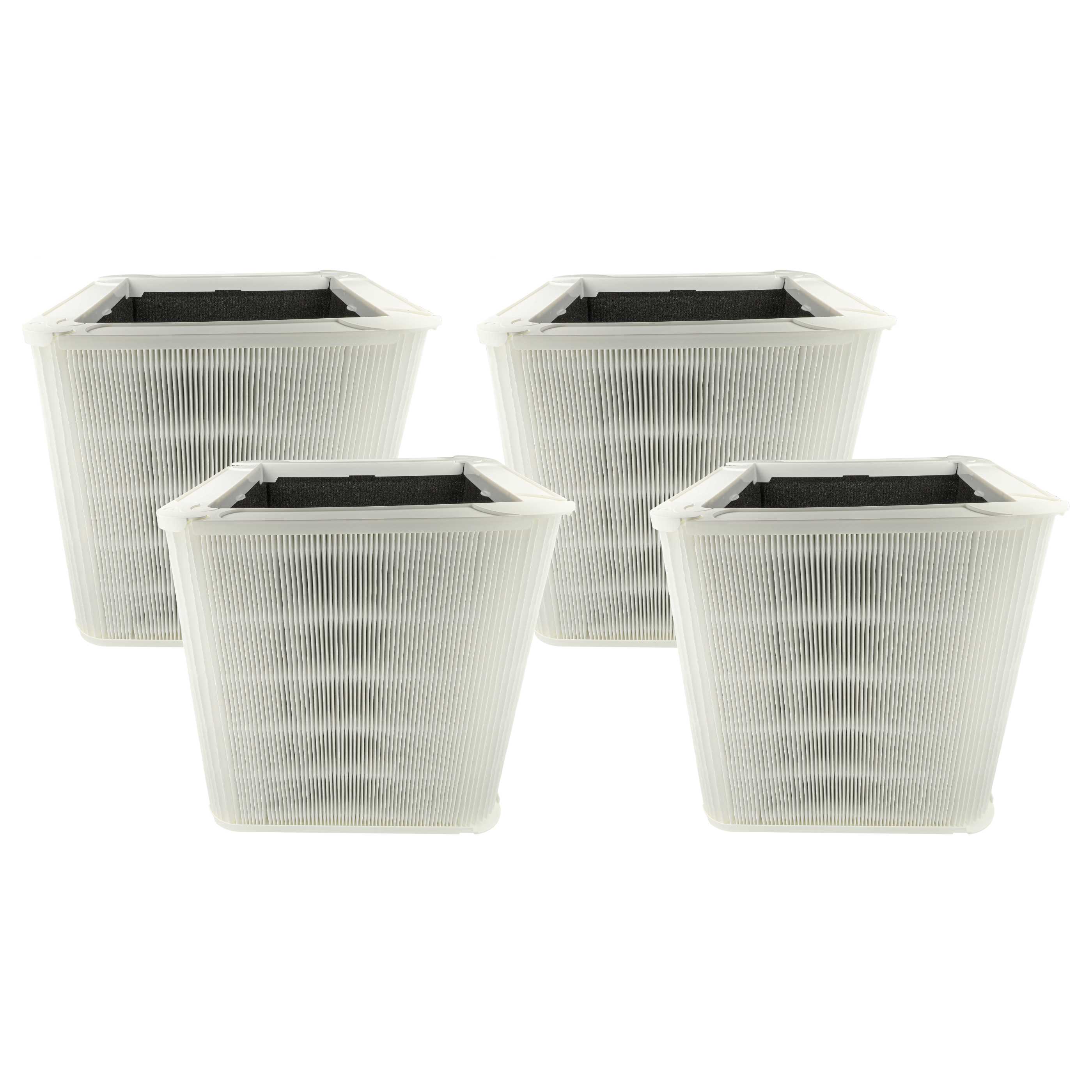 4x Filter for Blueair Blue Pure Air Purifier - Pre Filter + HEPA + Activated Carbon