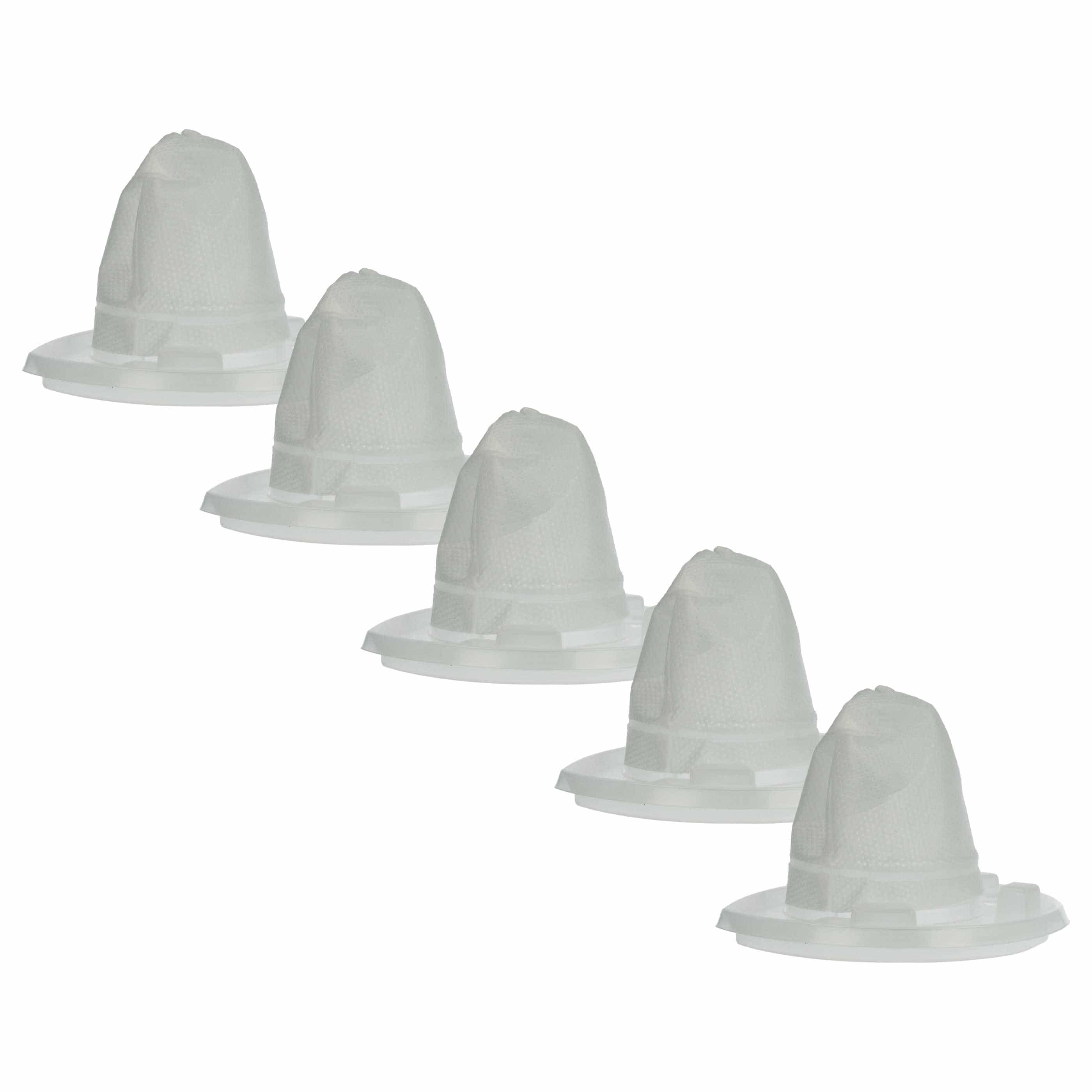 5x fine dust filter replaces Black & Decker 90568496, VF110, VF110-XJ for Black & Decker Vacuum Cleaner