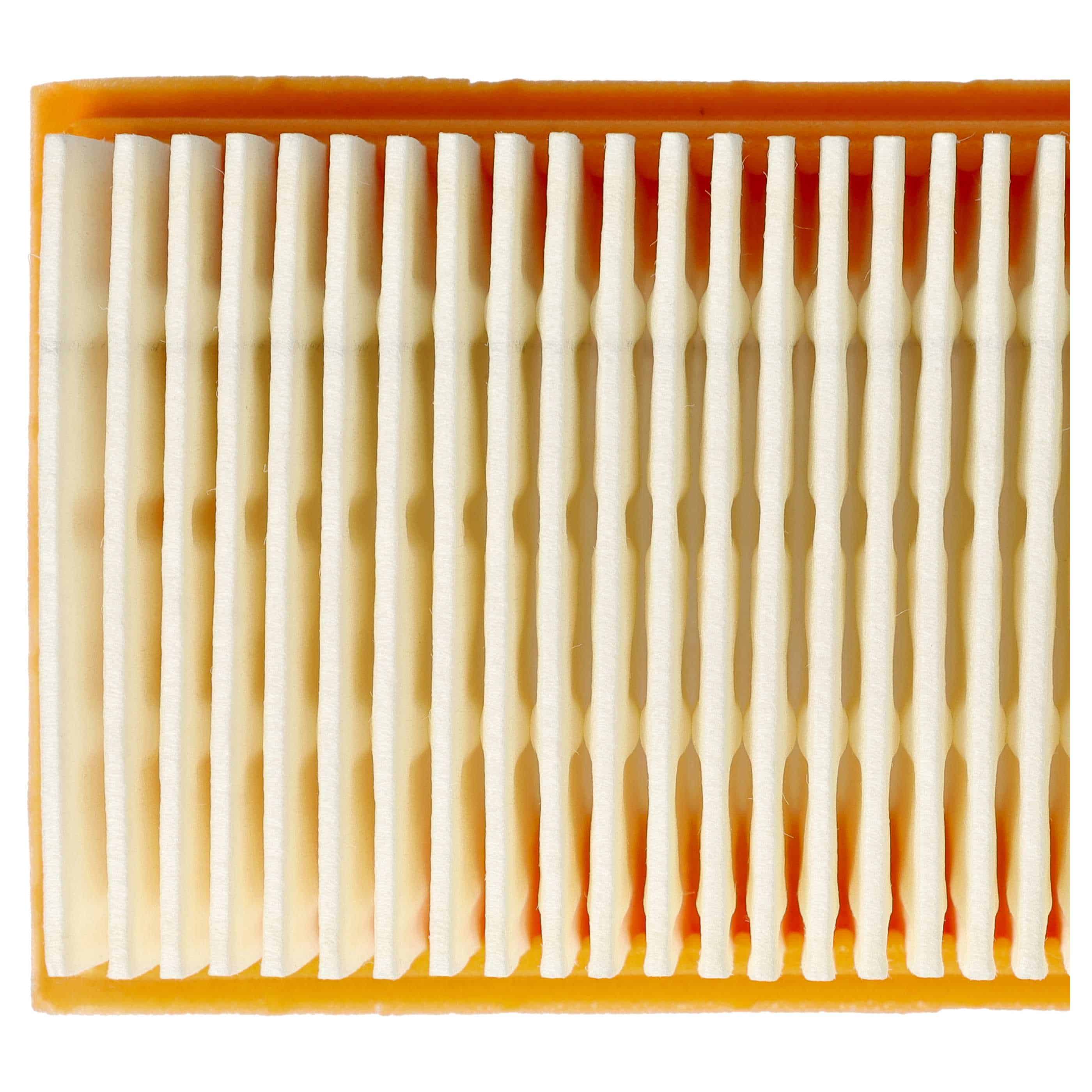 8x flat pleated filter / engine cooling air filter replaces Flex 445.134 for Makita Vacuum Cleaner
