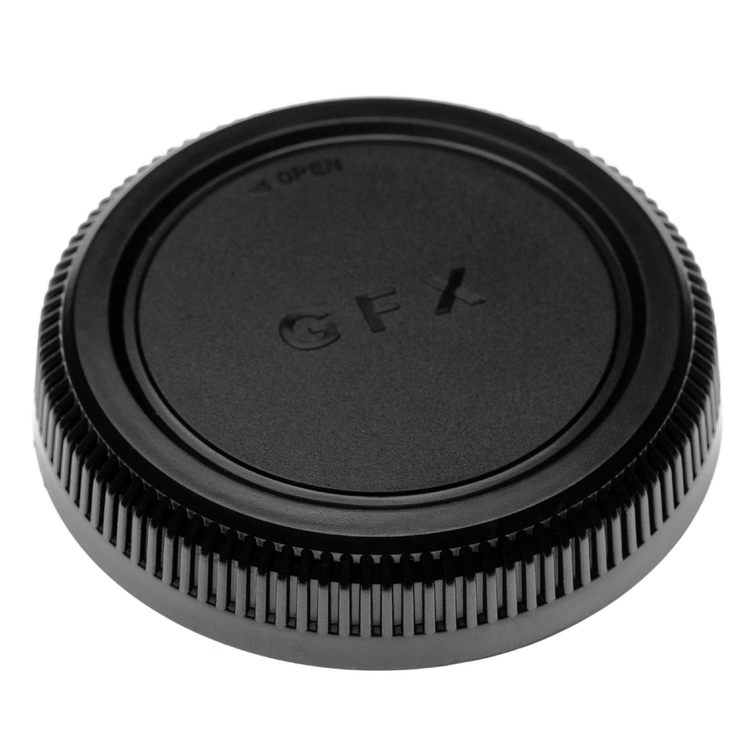  Objektiv-Rückdeckel als Ersatz für Fuji / Fujifilm RLCP-002 für mit G - Bajonett - Schwarz
