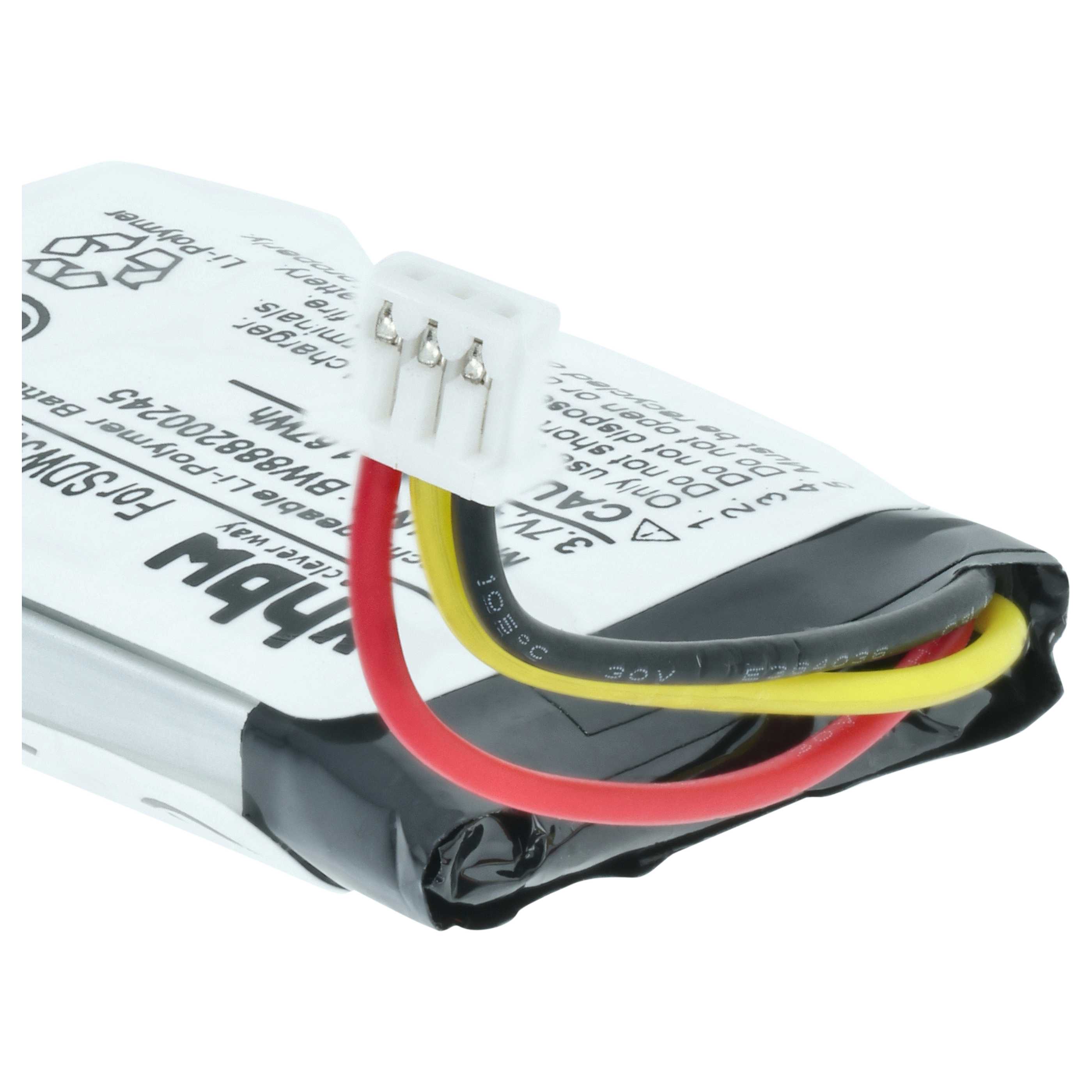 Akumulator do słuchawek bezprzewodowych zamiennik Sennheiser AHB732038T - 450 mAh 3,7 V LiPo