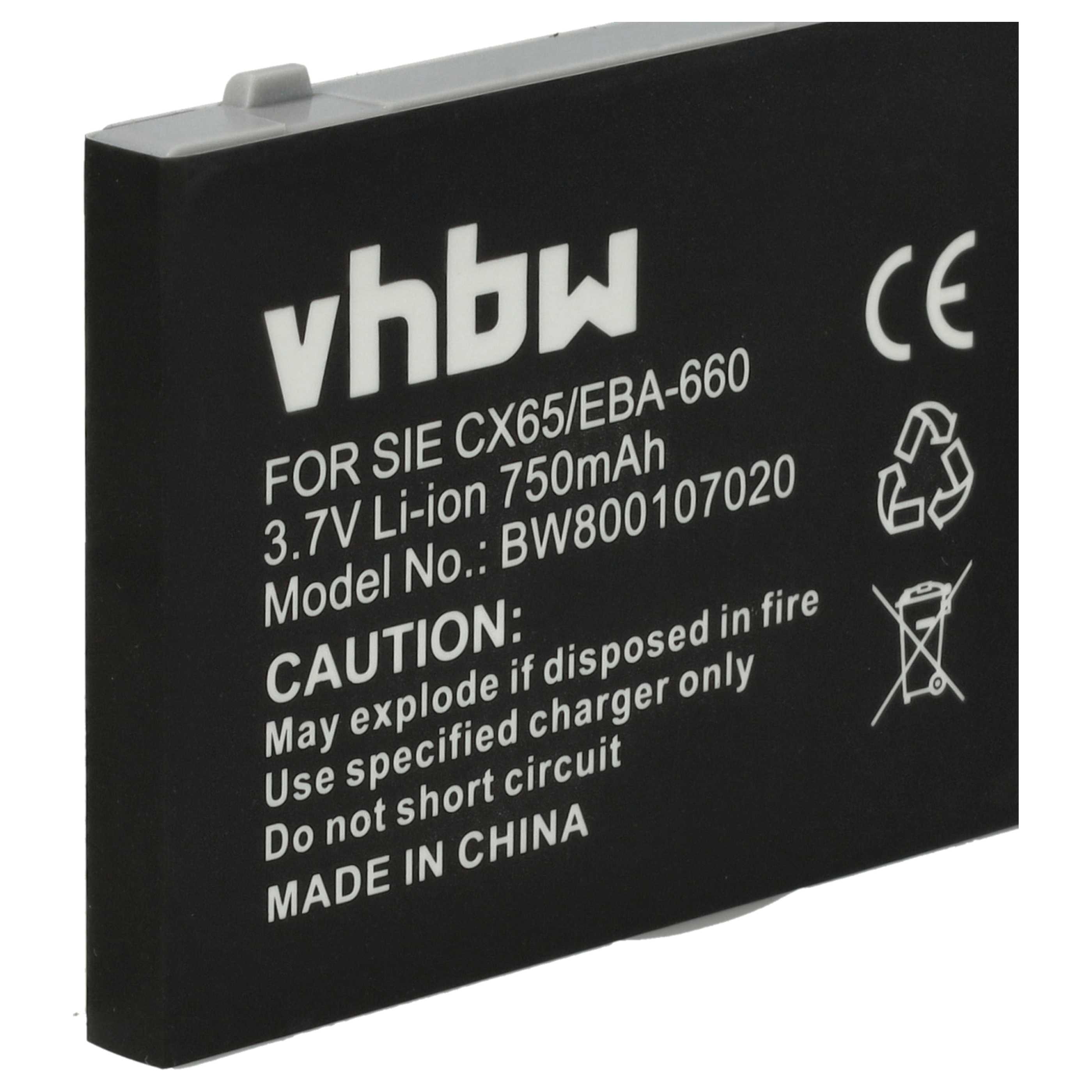 2x Akku für Siemens CX65 u.a. 750mAh
