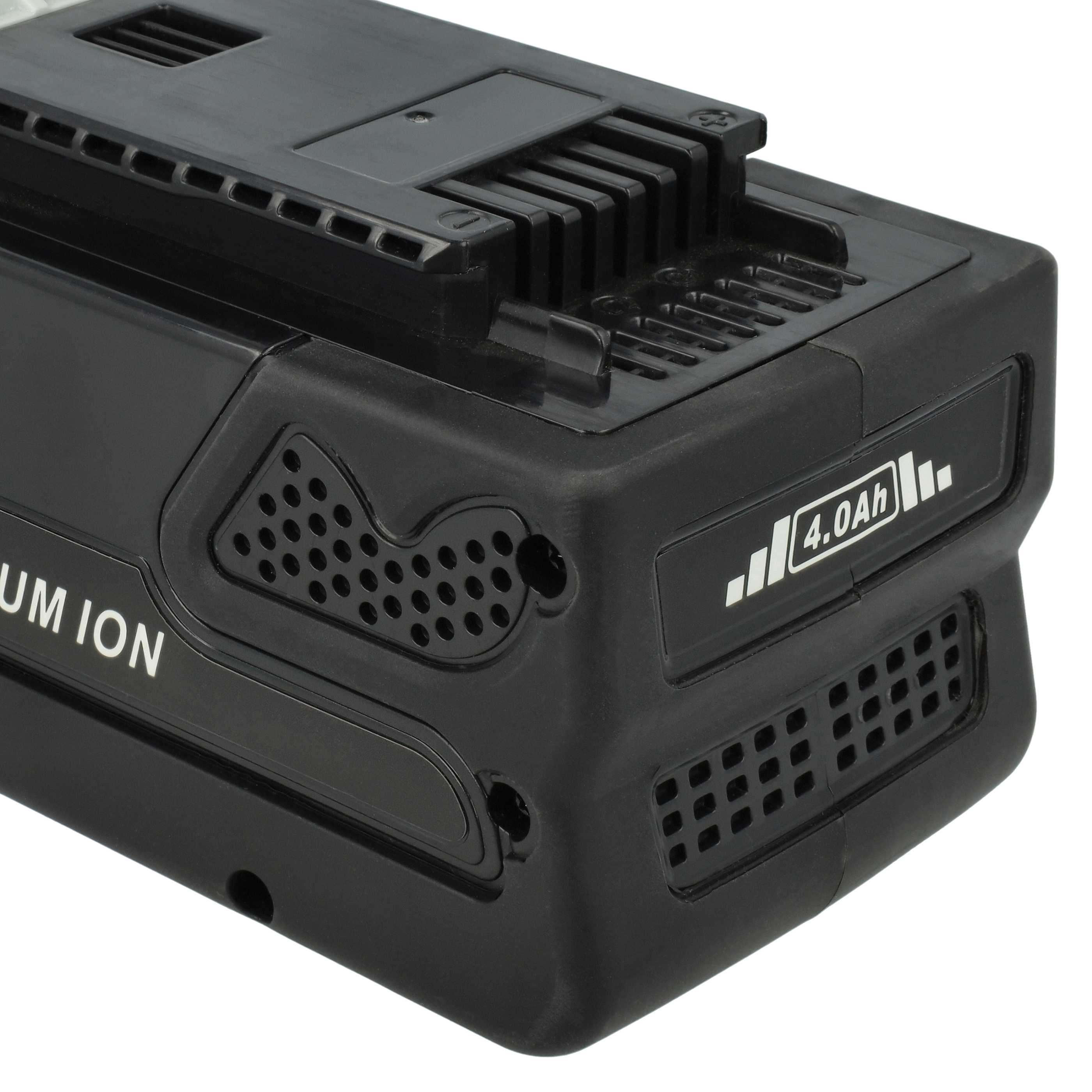 Electric Power Tool Battery (2x Unit) Replaces McCulloch 582611701, 00058-26.117.01 - 4000 mAh, 40 V, Li-Ion