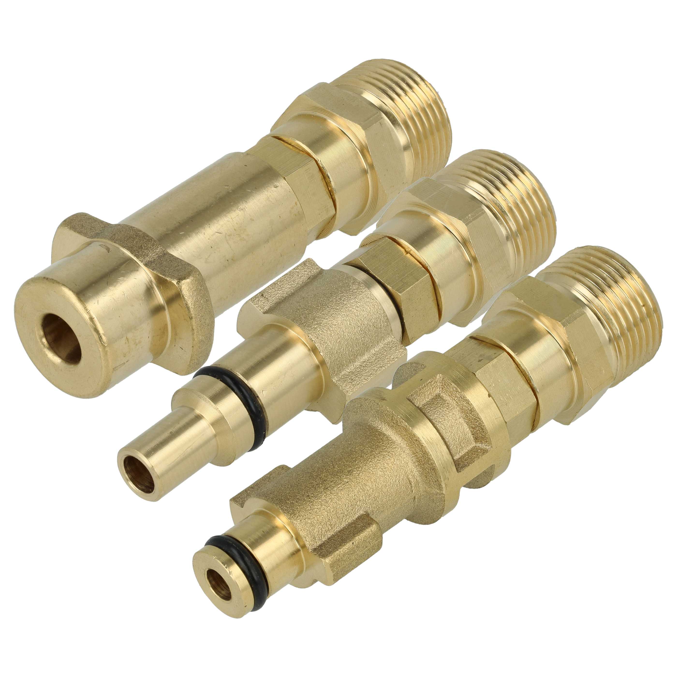 3 Part Adapter Set replaces Kärcher A 4.762-061.0 Pressure Cleaner etc. - Bayonet, M22 Thread