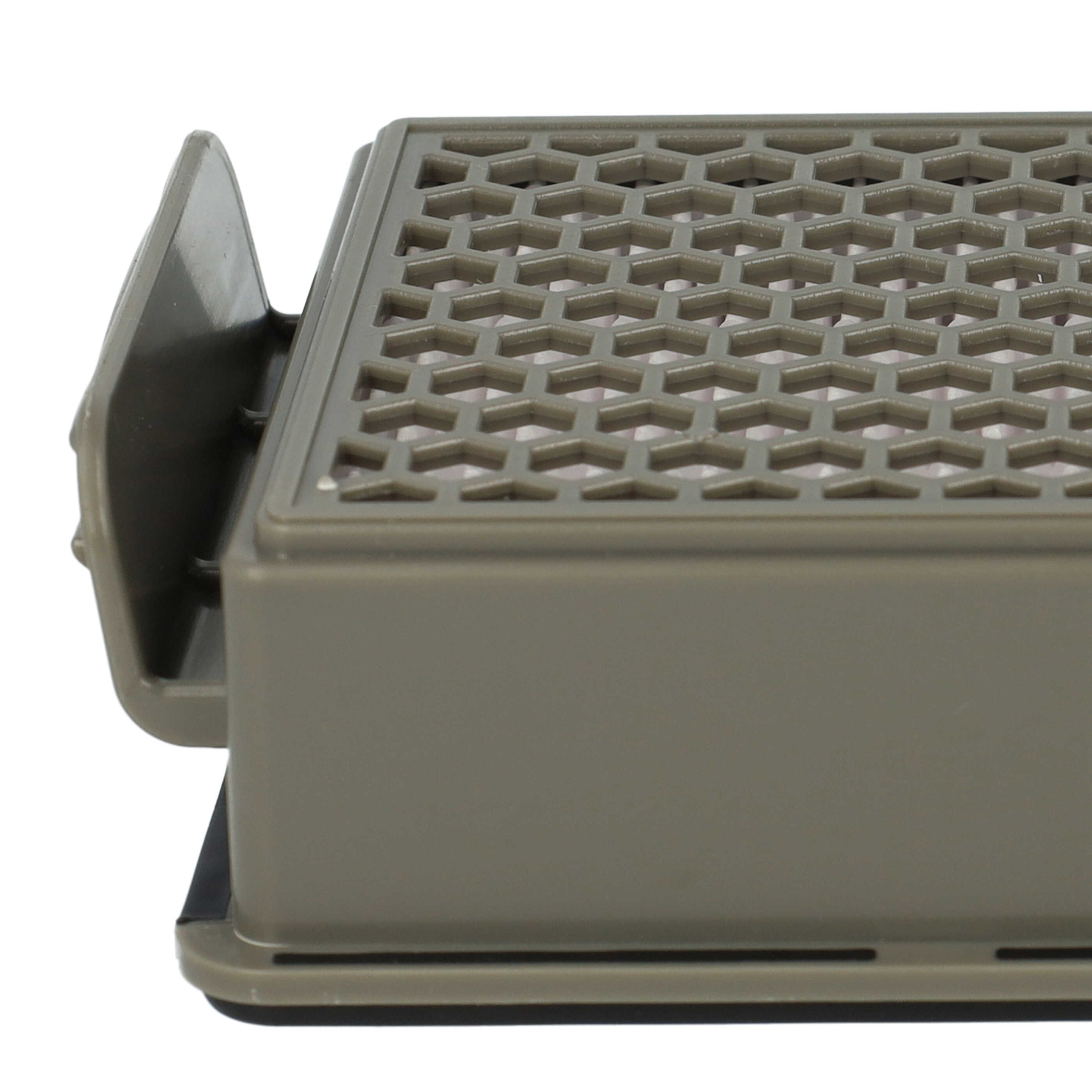 Filtro reemplaza Rowenta ZR903501, RS-RT900586 para aspiradora - filtro de escape HEPA negro / blanco / gris
