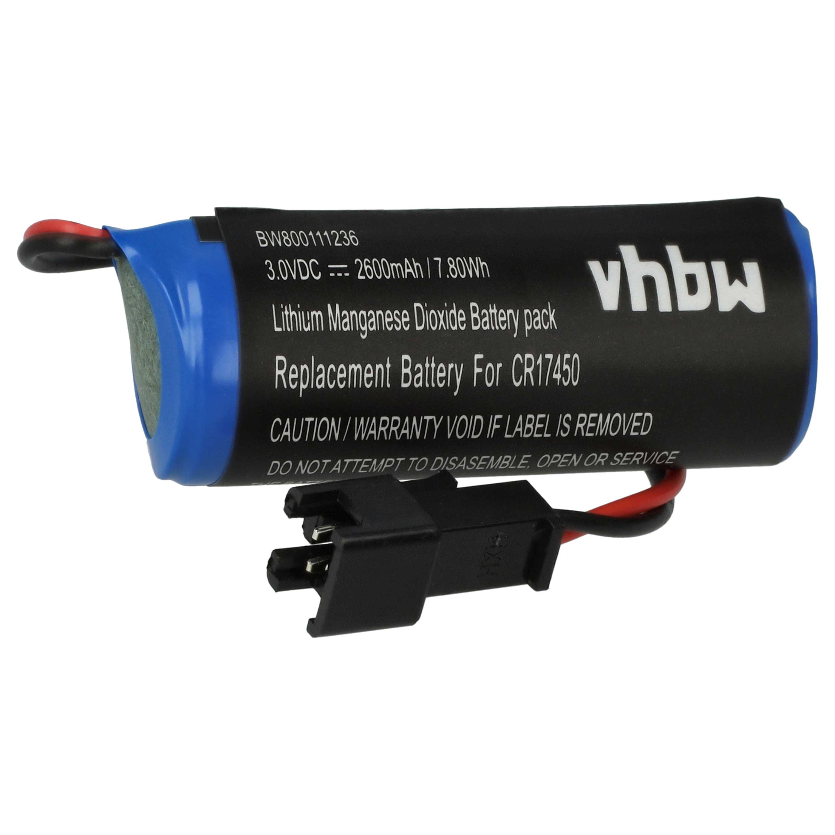 CNC Controller Battery Replacement for CR17450 - 2600 mAh 3 V Li-Ion