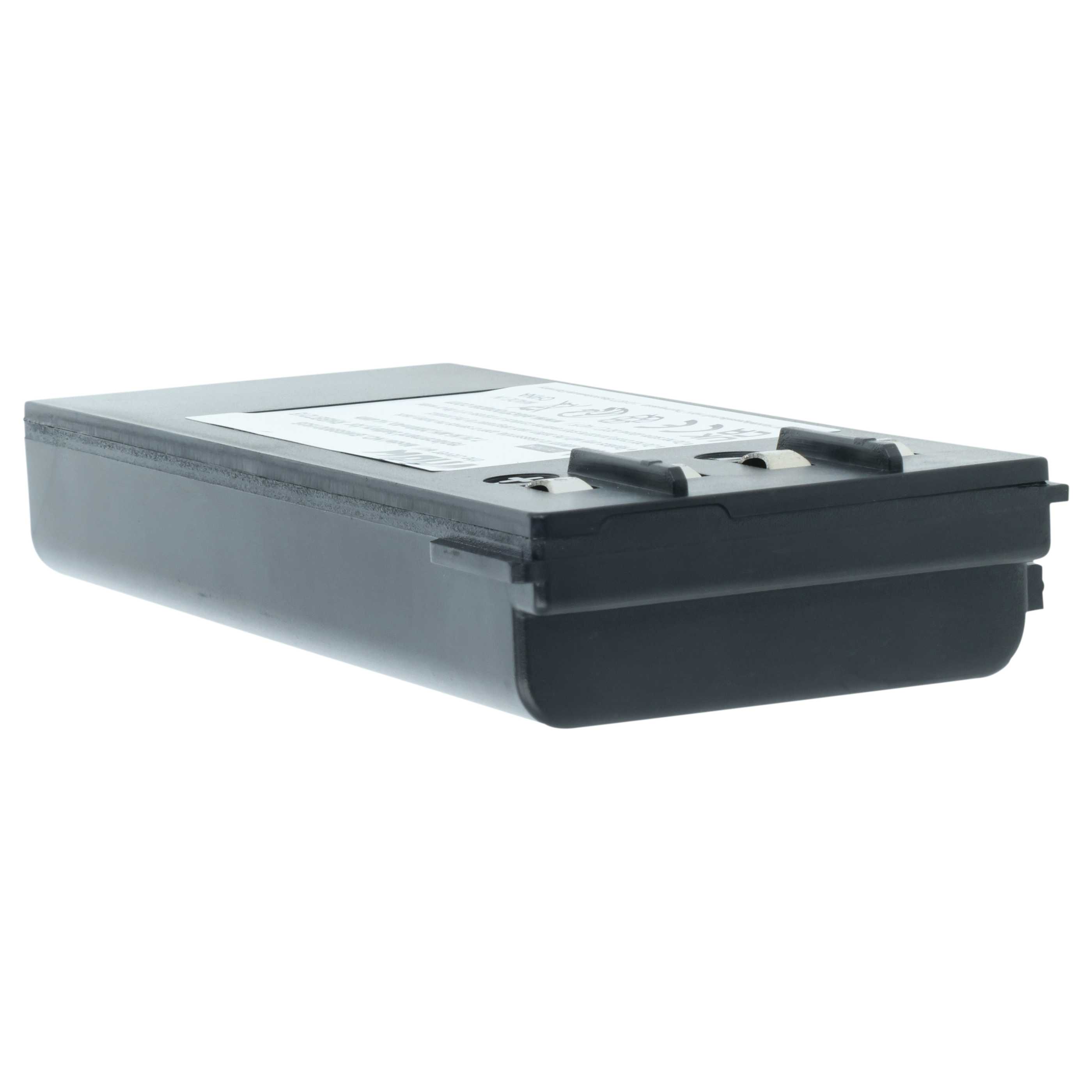 Batteria (2 pz) sostituisce Hiab 2.250.2011, 2.250.1000, 2.250.2010, 22501000 telecomando - 2000mAh 7,2V NiMH