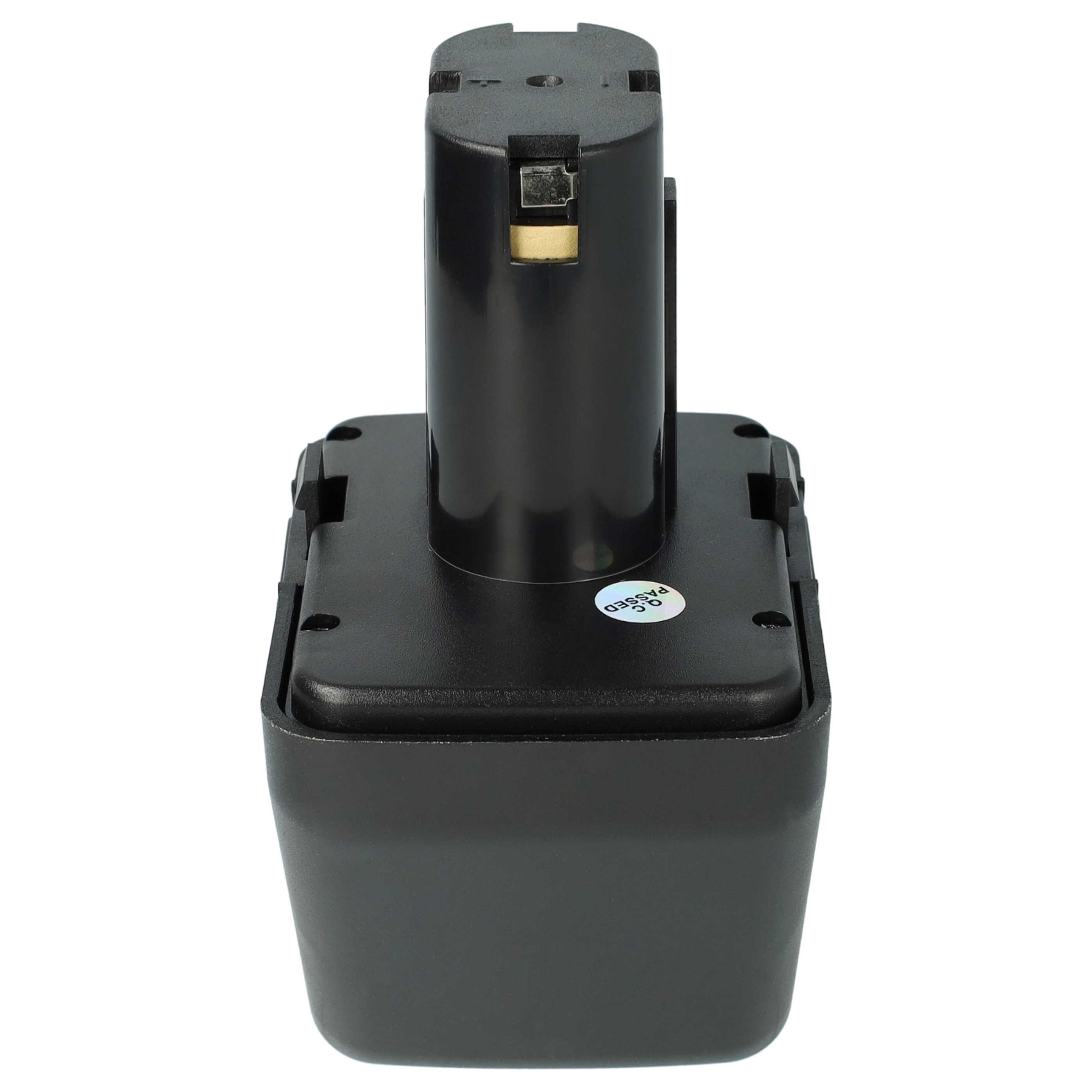 2x Battery replaces Gesipa CPT12/2 EHD Blind Rivet Gun - 3500 mAh, 12 V, NiMH