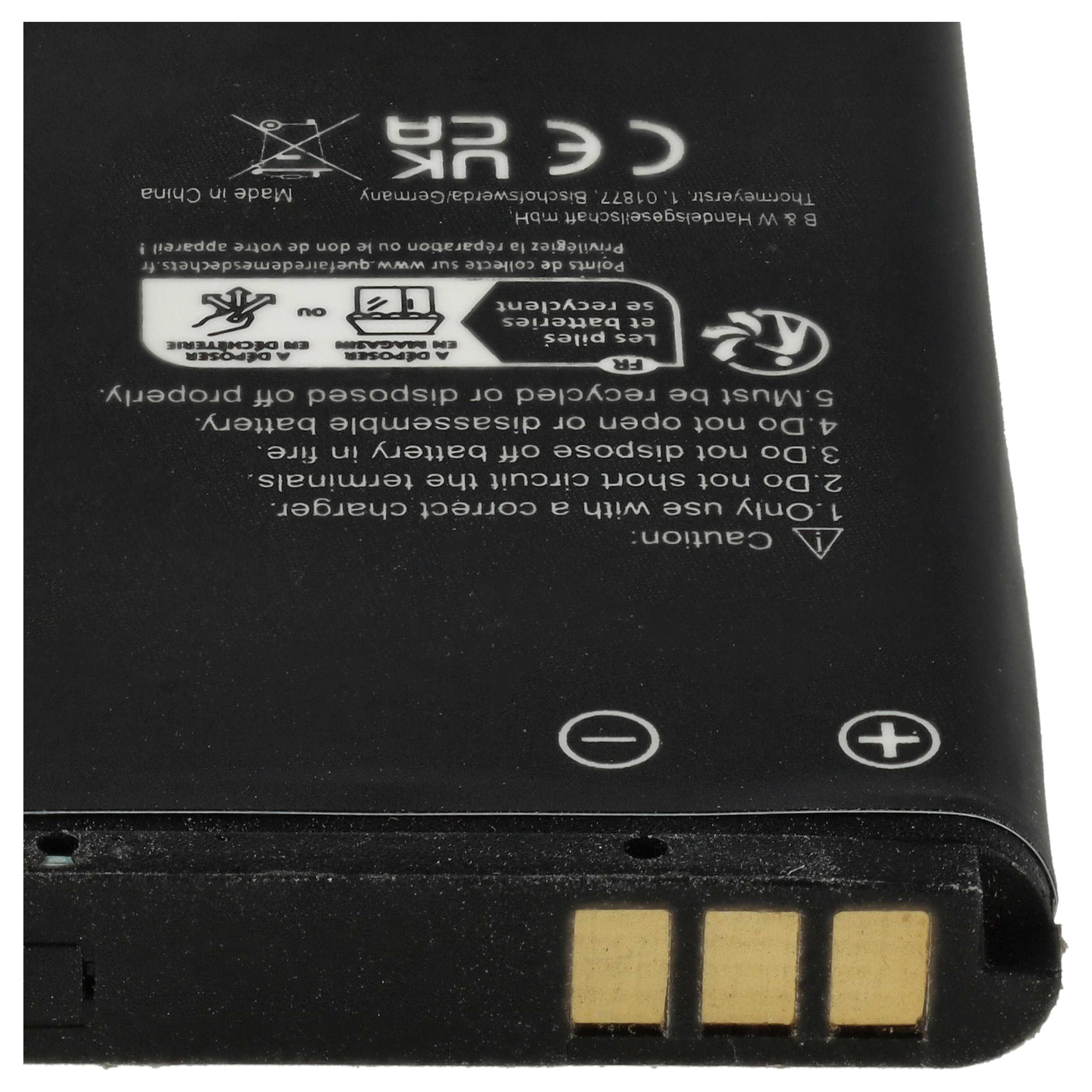 Mobile Phone Battery Replacement for Blu N5B80T - 900 mAh 3.7 V Li-Ion