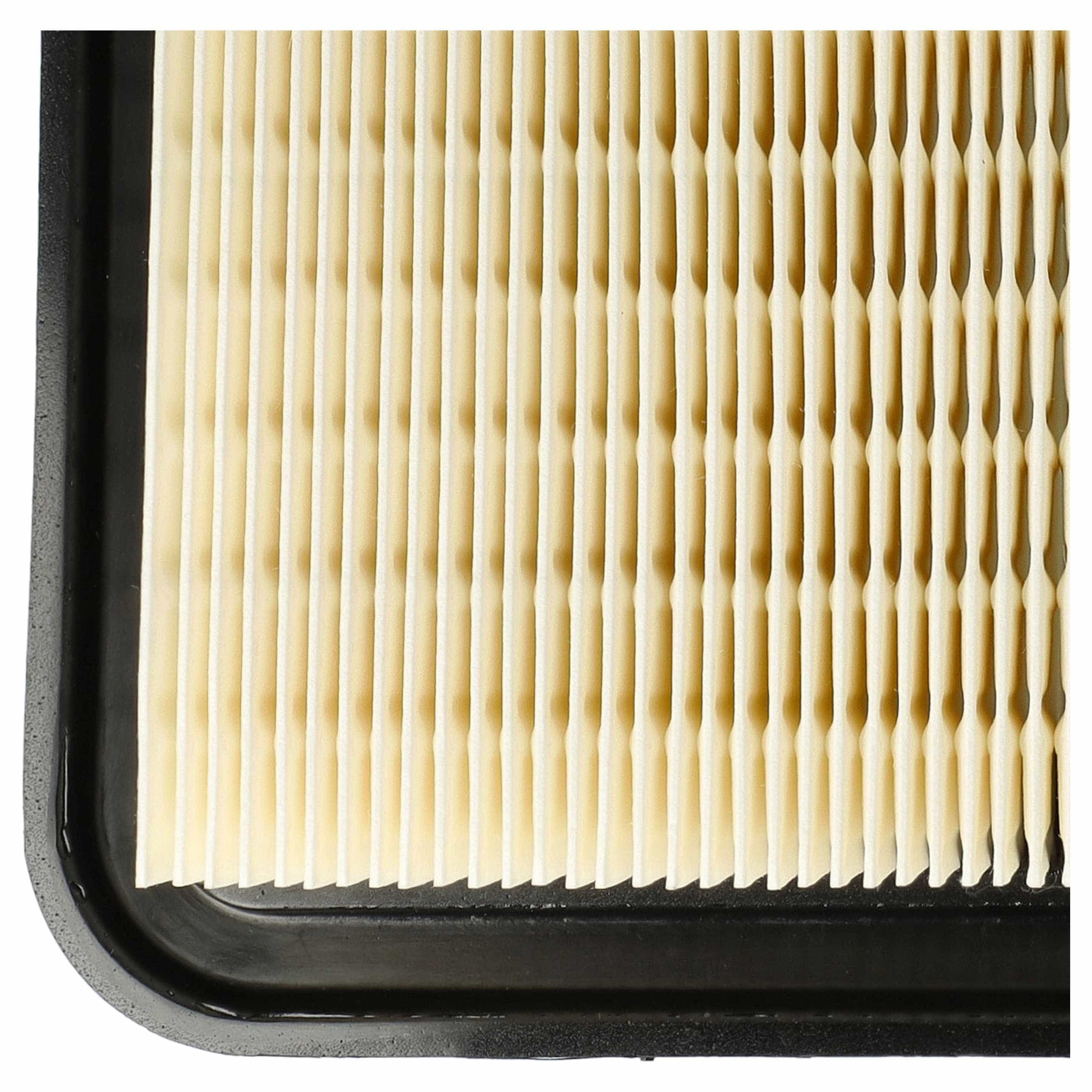 5x flat pleated filter suitable for Flex VCE 33 L AC, VCE 33 M AC, Makita VC4210M, Nilfisk Attix 33 M-H Vacuum Cleaner