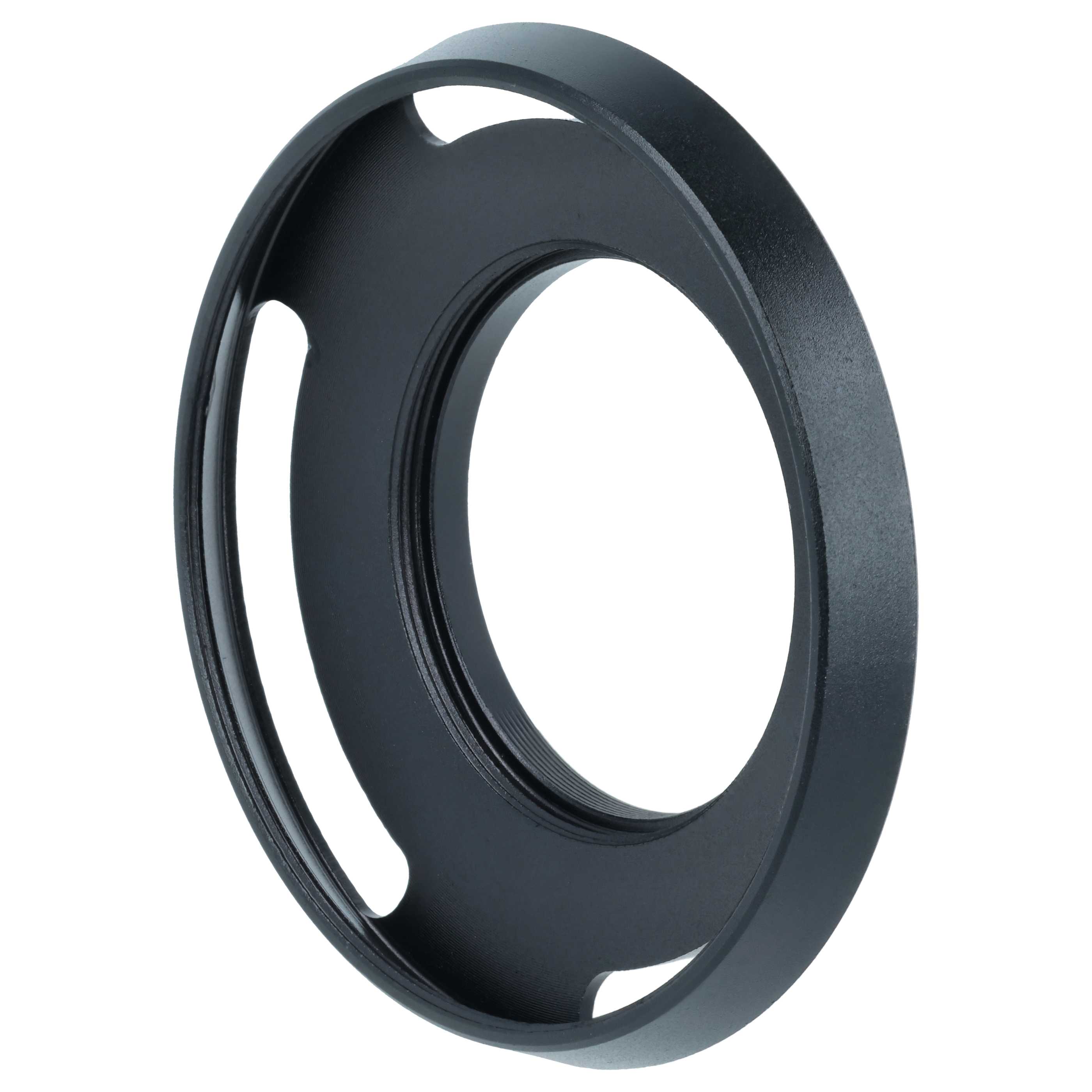 Lens Hood replaces LH-37EP II for Panasonic Lenses with 37 mm Diameter etc., metal, black