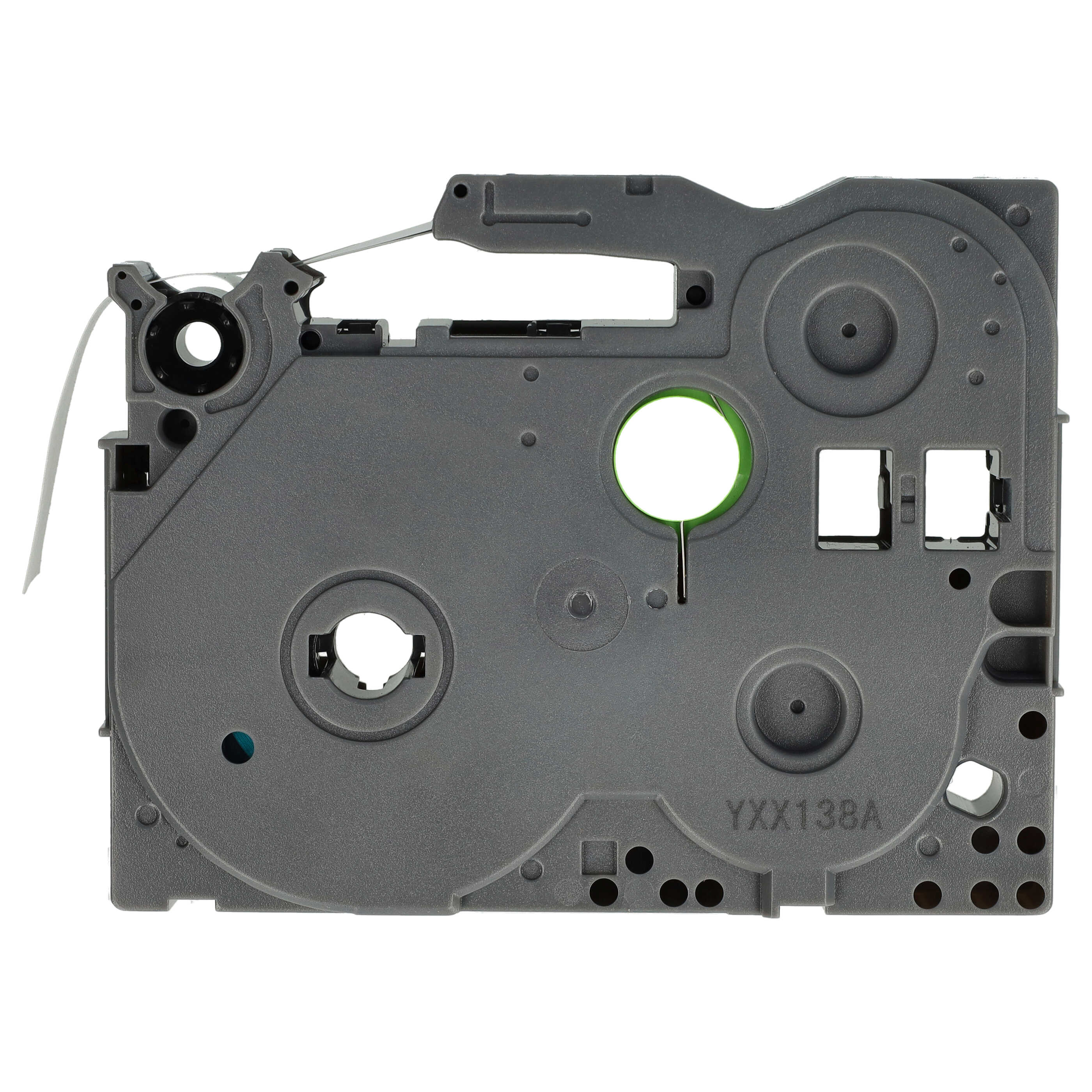 Label Tape replaces Brother TZE-131S - 12 mm Black to Transparent