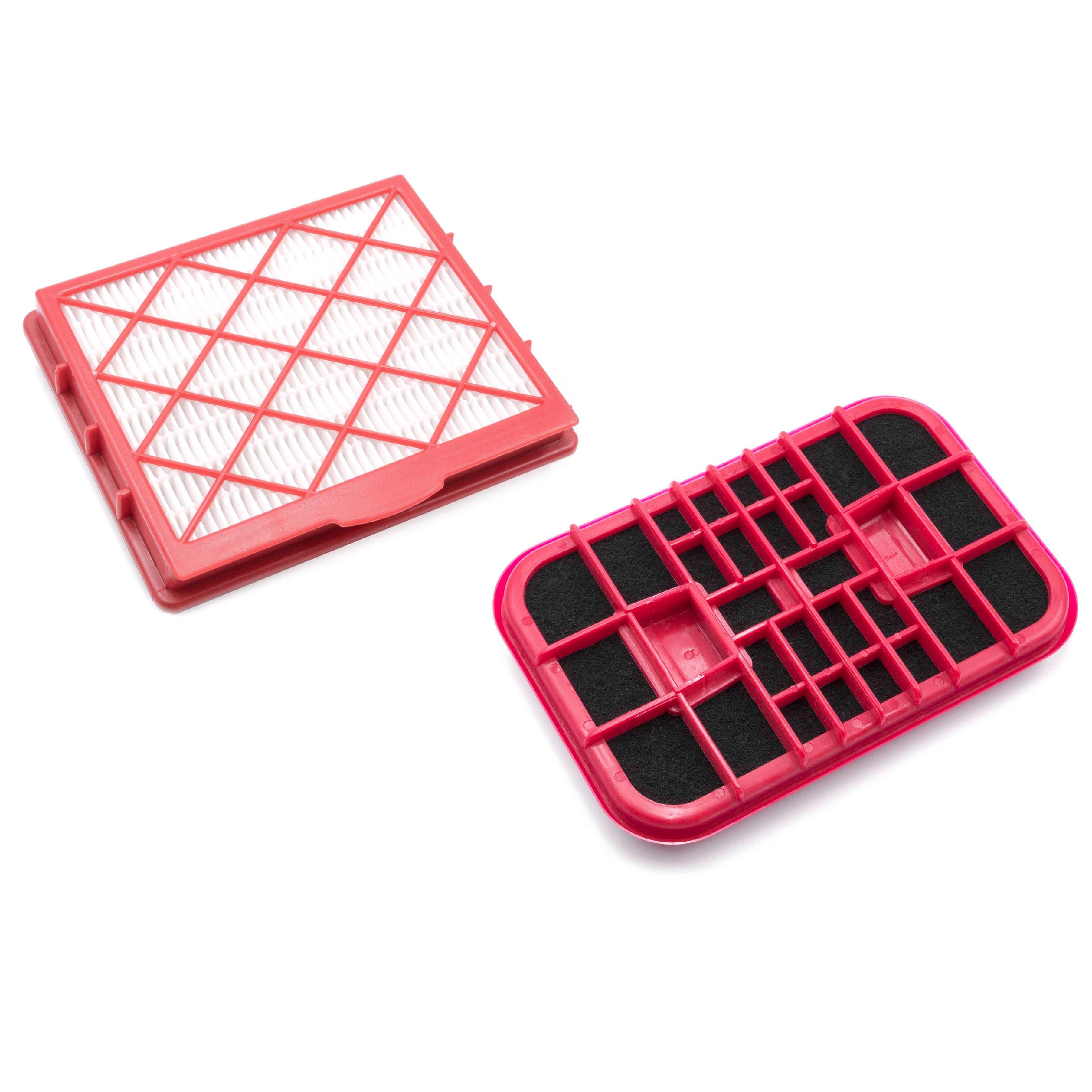 Filter Set suitable for Lux, Electrolux 1 Classic Vacuum Cleaner - Vacuum Cleaner Filter Set