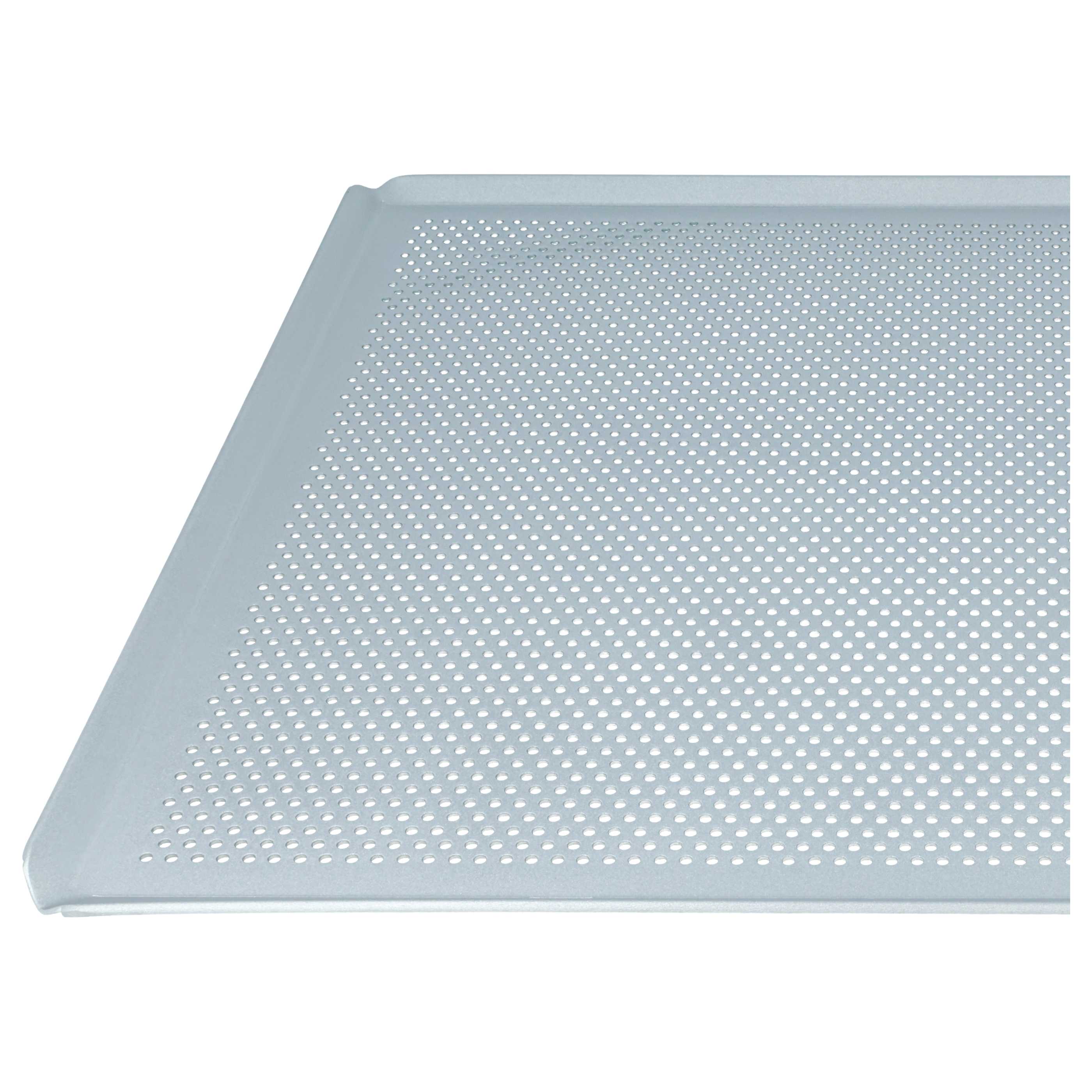 2x Uniwersalna Blacha do pieczenia - 45,5 x 37,5 x 1 cm, perforowany