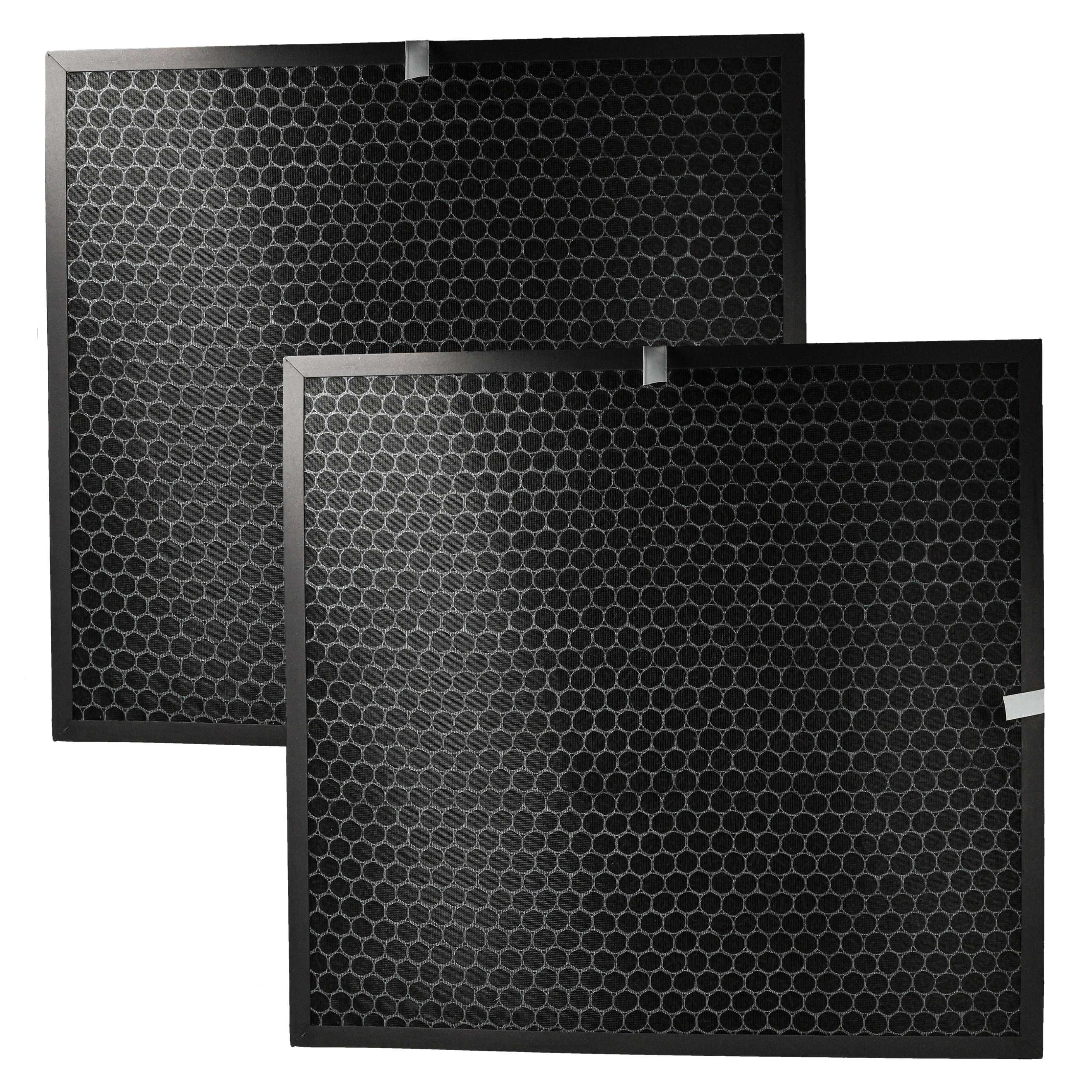 2x Filtres à charbon actif pour purificateur d'air Lux Aeroguard 4 S - Filtre à air