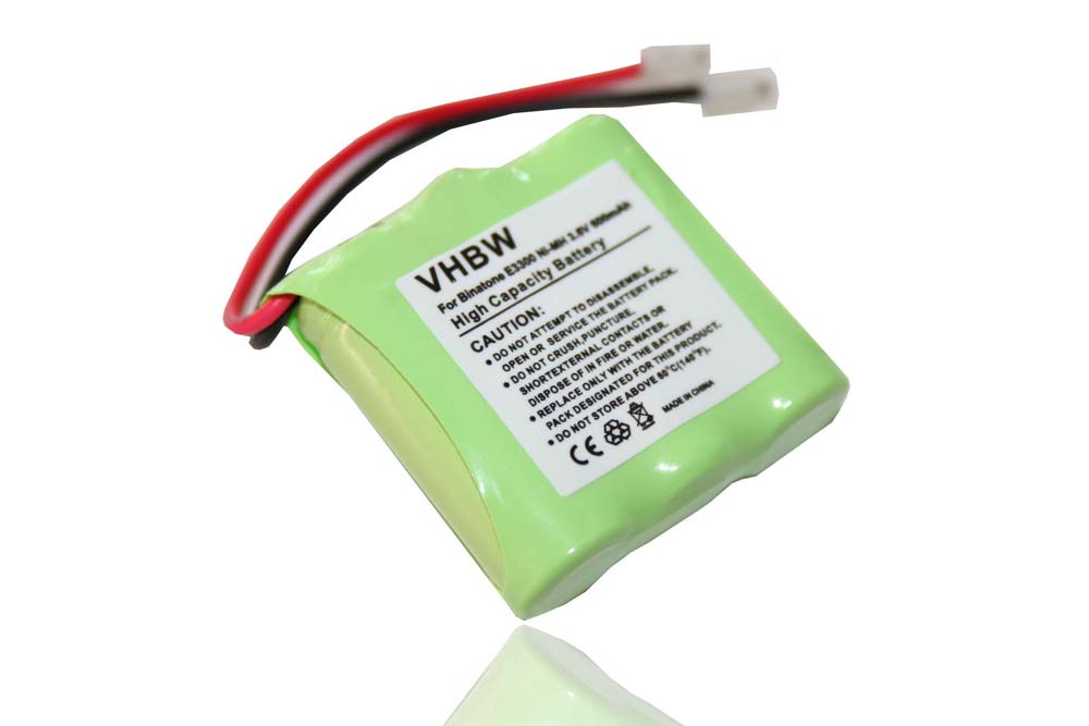 Landline Phone Battery Replacement for 30AAAM3BMX, T427 - 300mAh 3.6V NiMH
